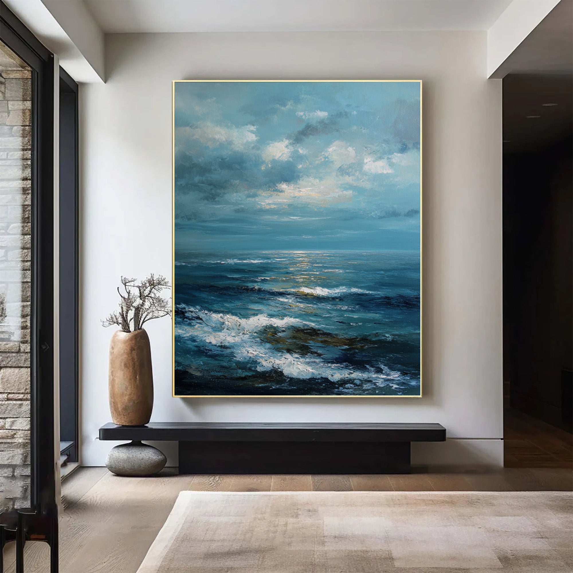 Ocean Waves Art-D015