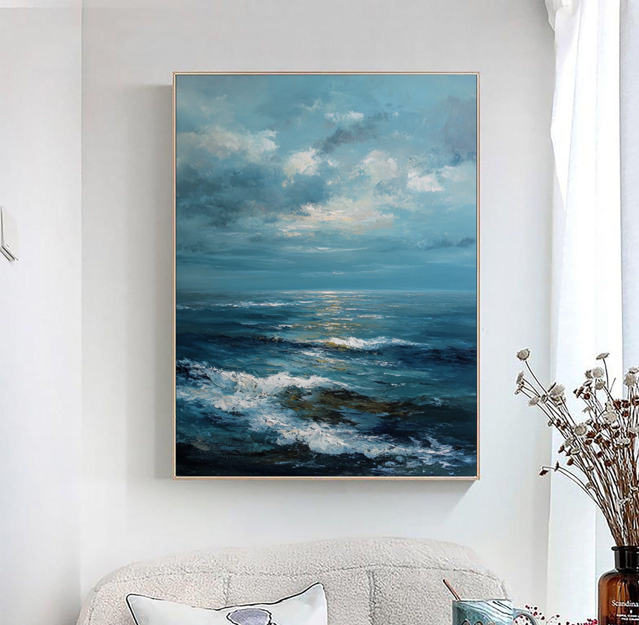 Ocean Waves Art-D015