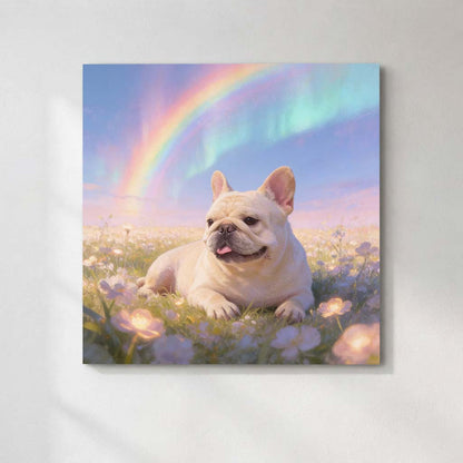 Personalized Rainbow Bridge Pet Canvas | Forever by Your Side