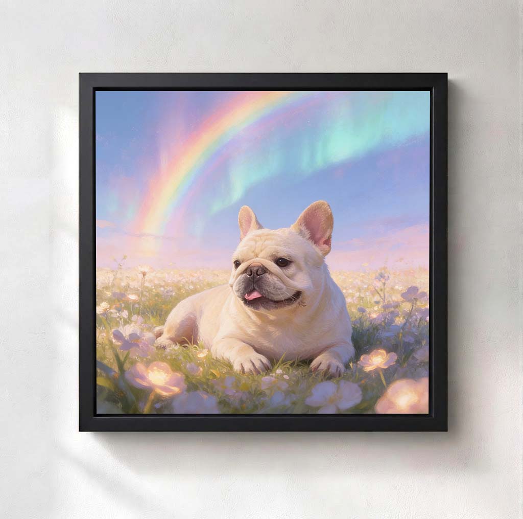 Personalized Rainbow Bridge Pet Canvas | Forever by Your Side