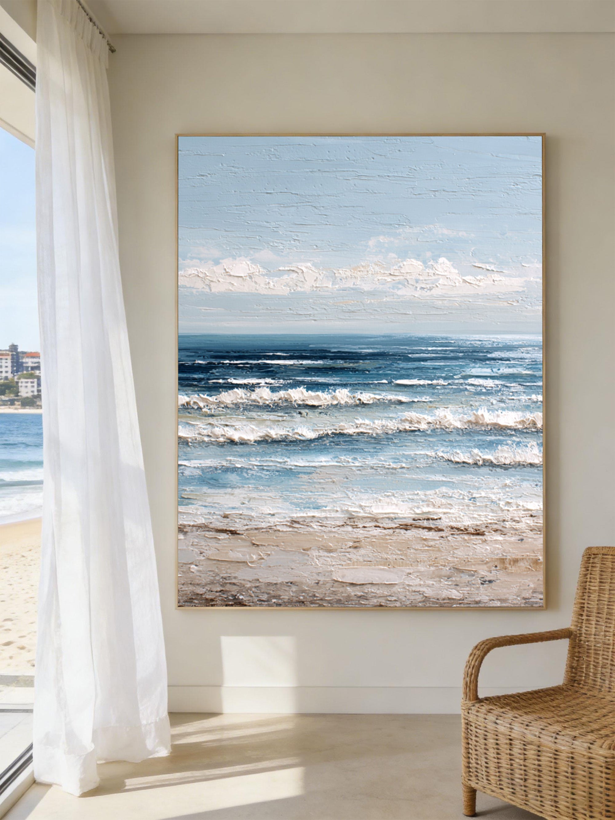 Ocean Waves Art-D010