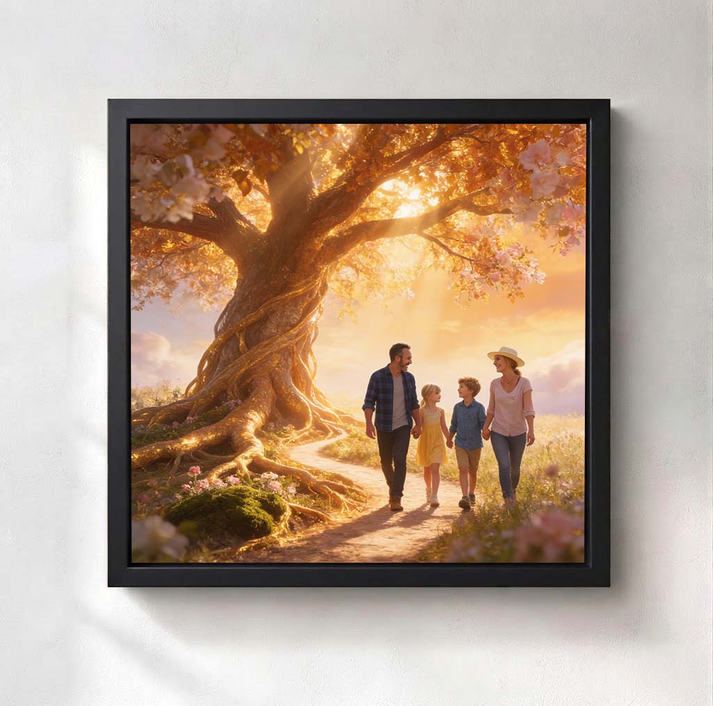 Personalized Family Ancestral & Reunion Canvas | The Tree of Life