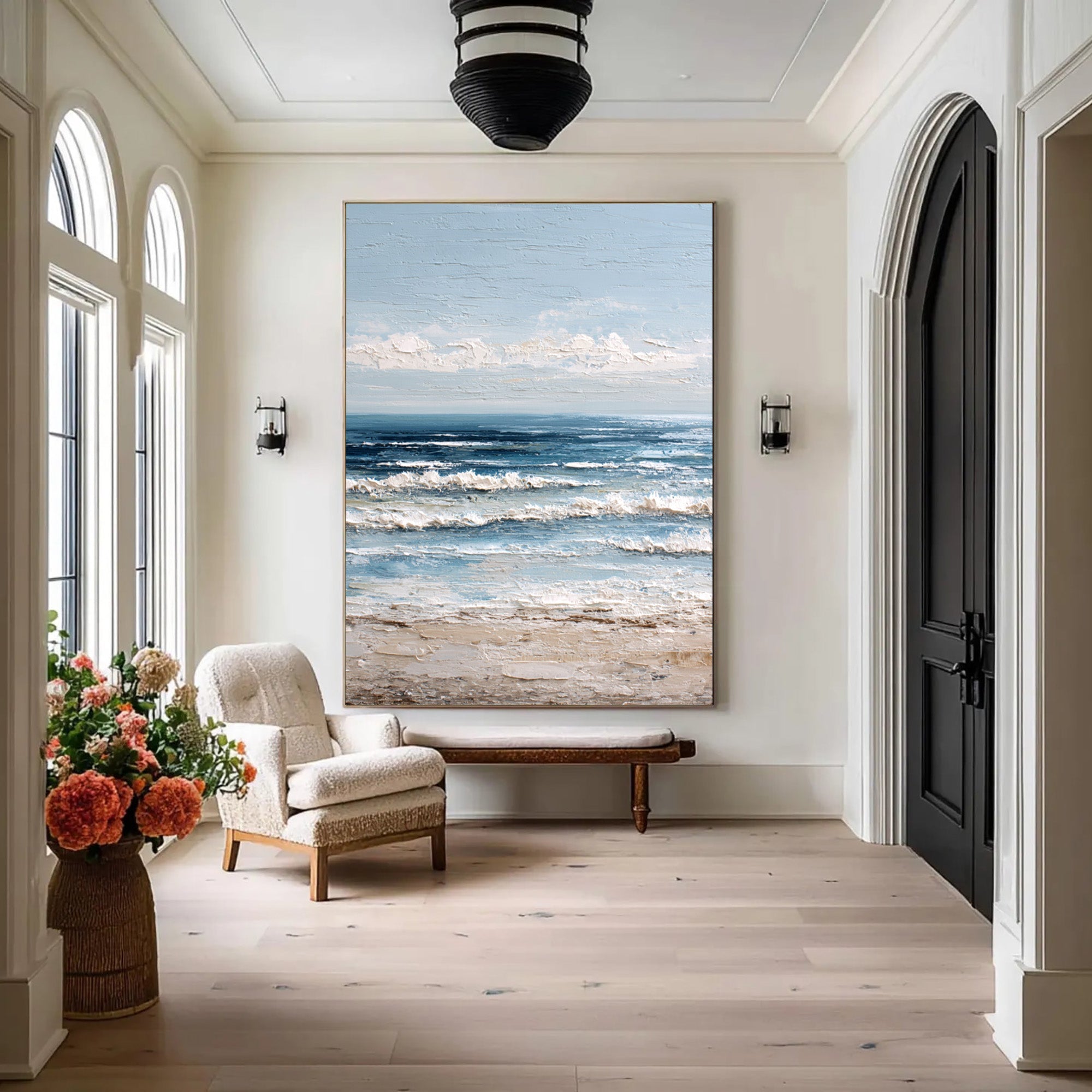 Ocean Waves Art-D010