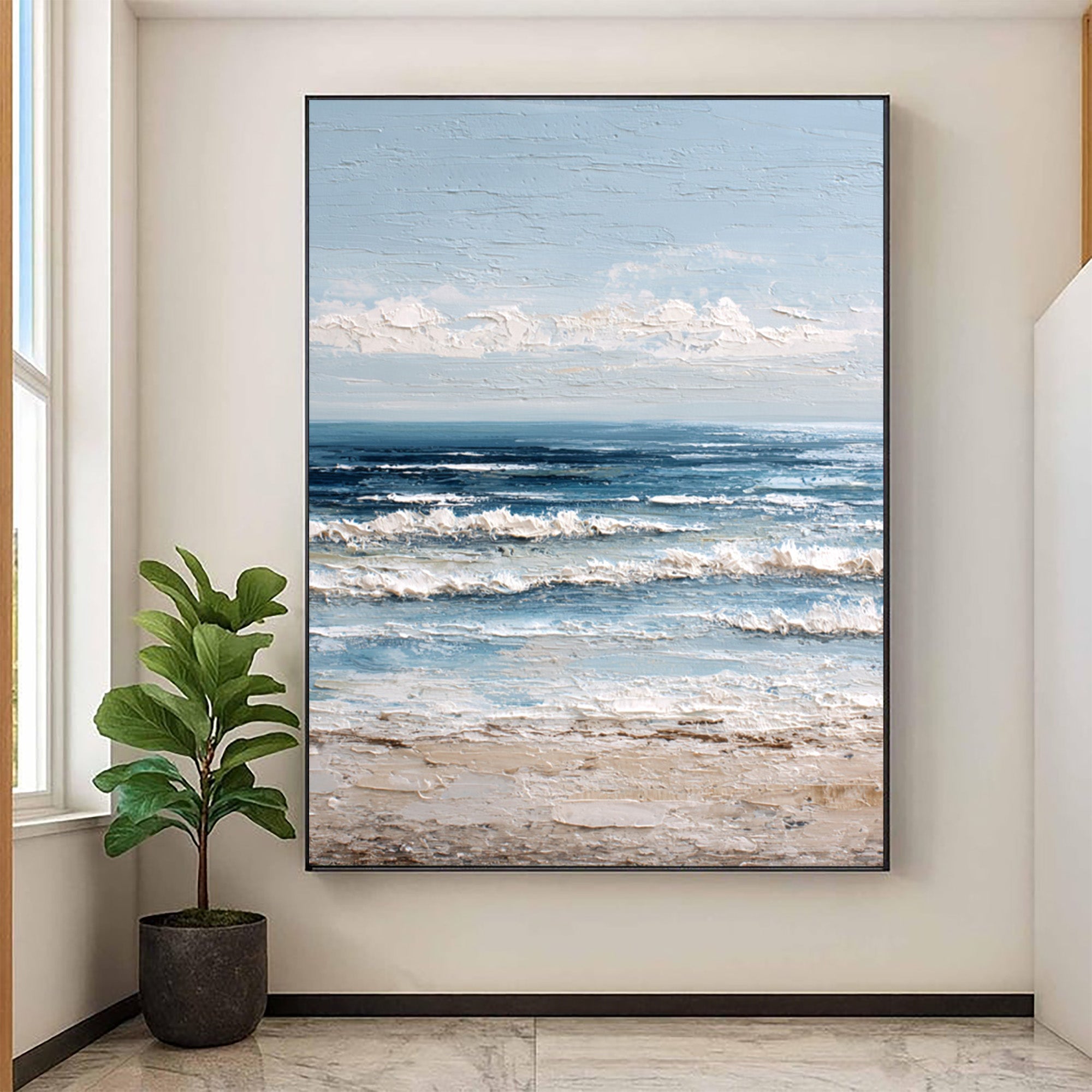 Ocean Waves Art-D010