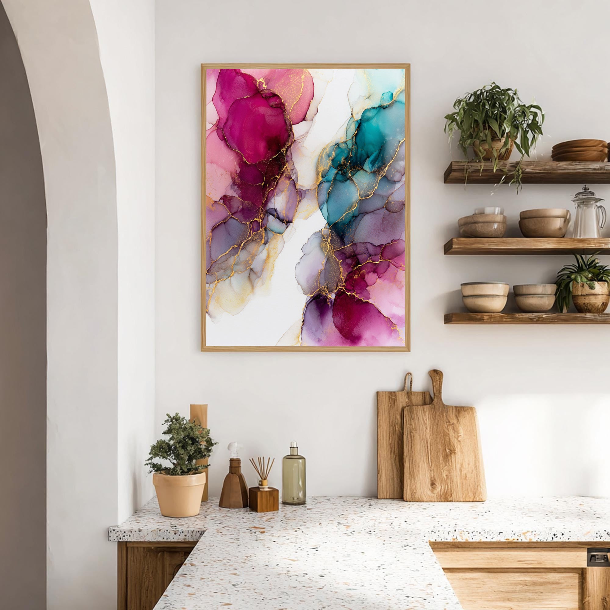 Colorful Abstract Art--TG02