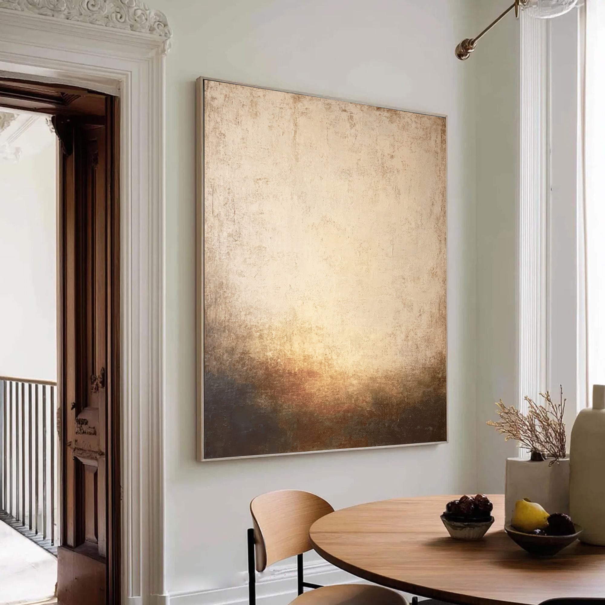 Minimalist Beige Art