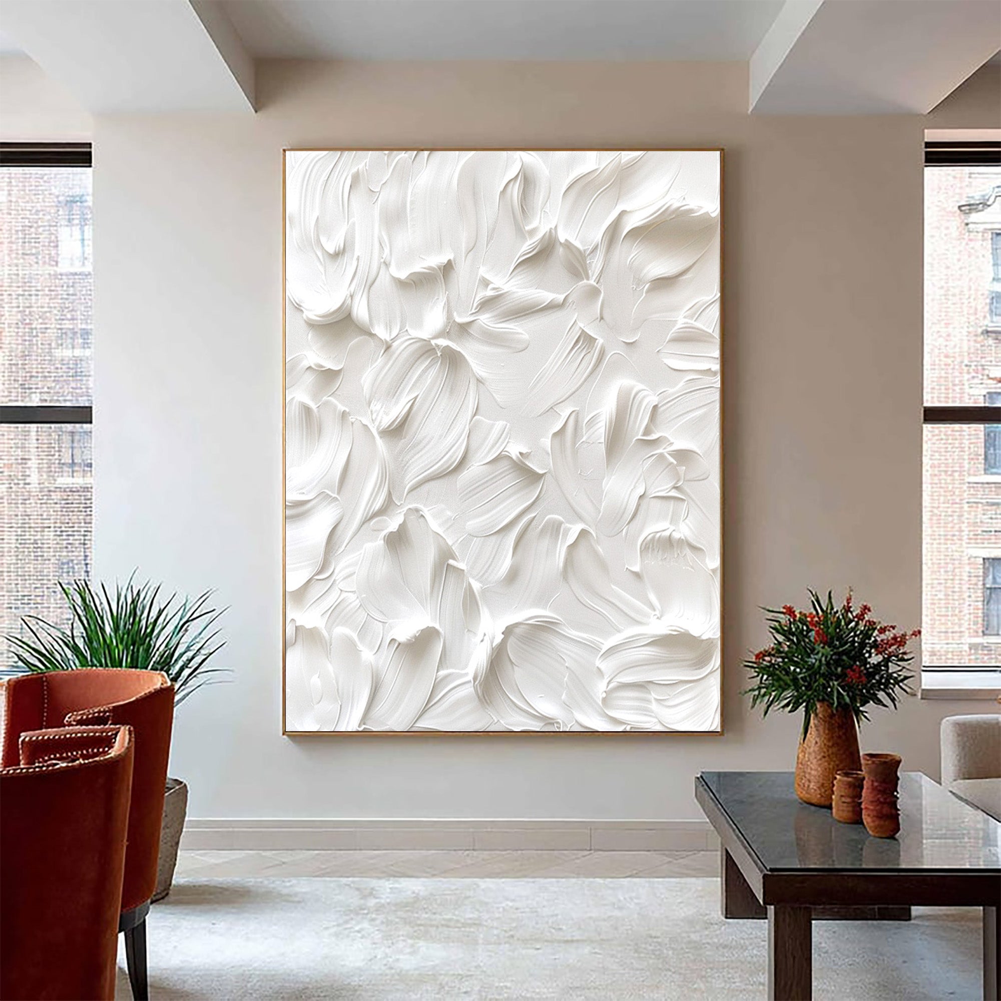 White 3D Art--#A01