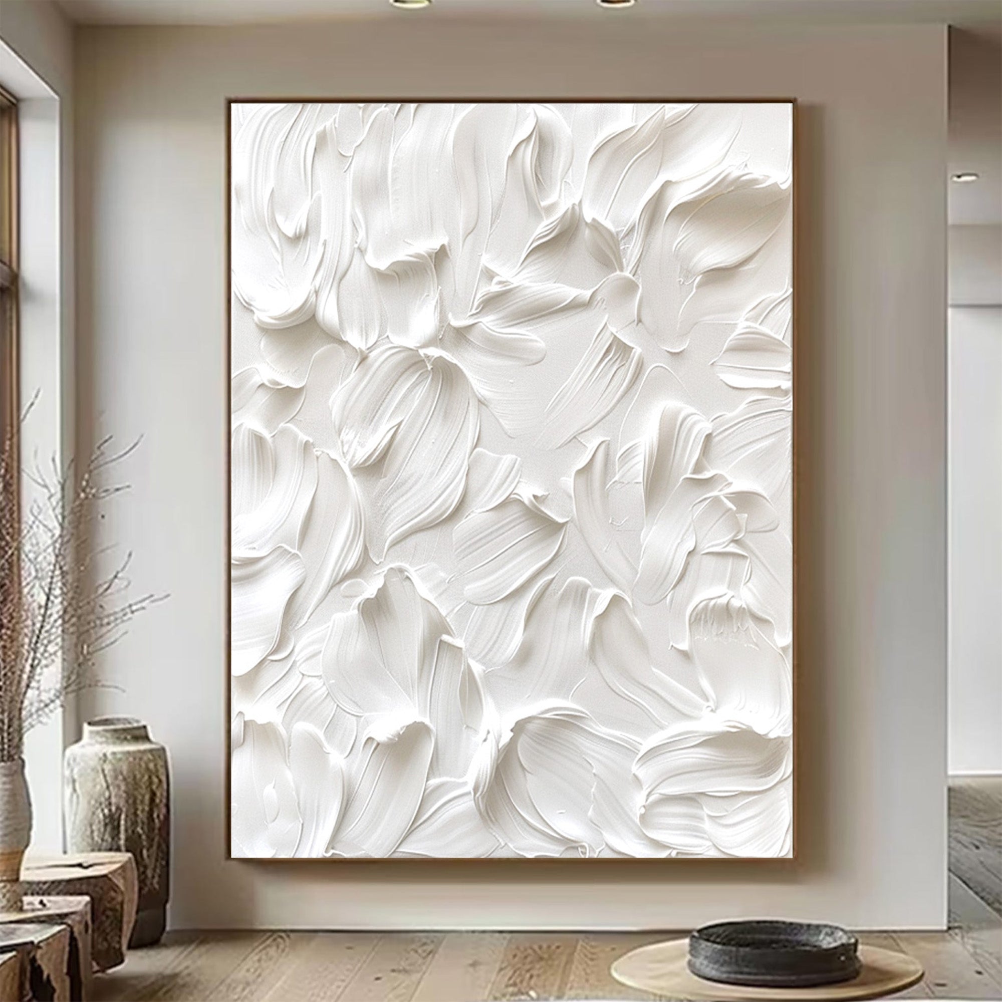 White 3D Art--#A01