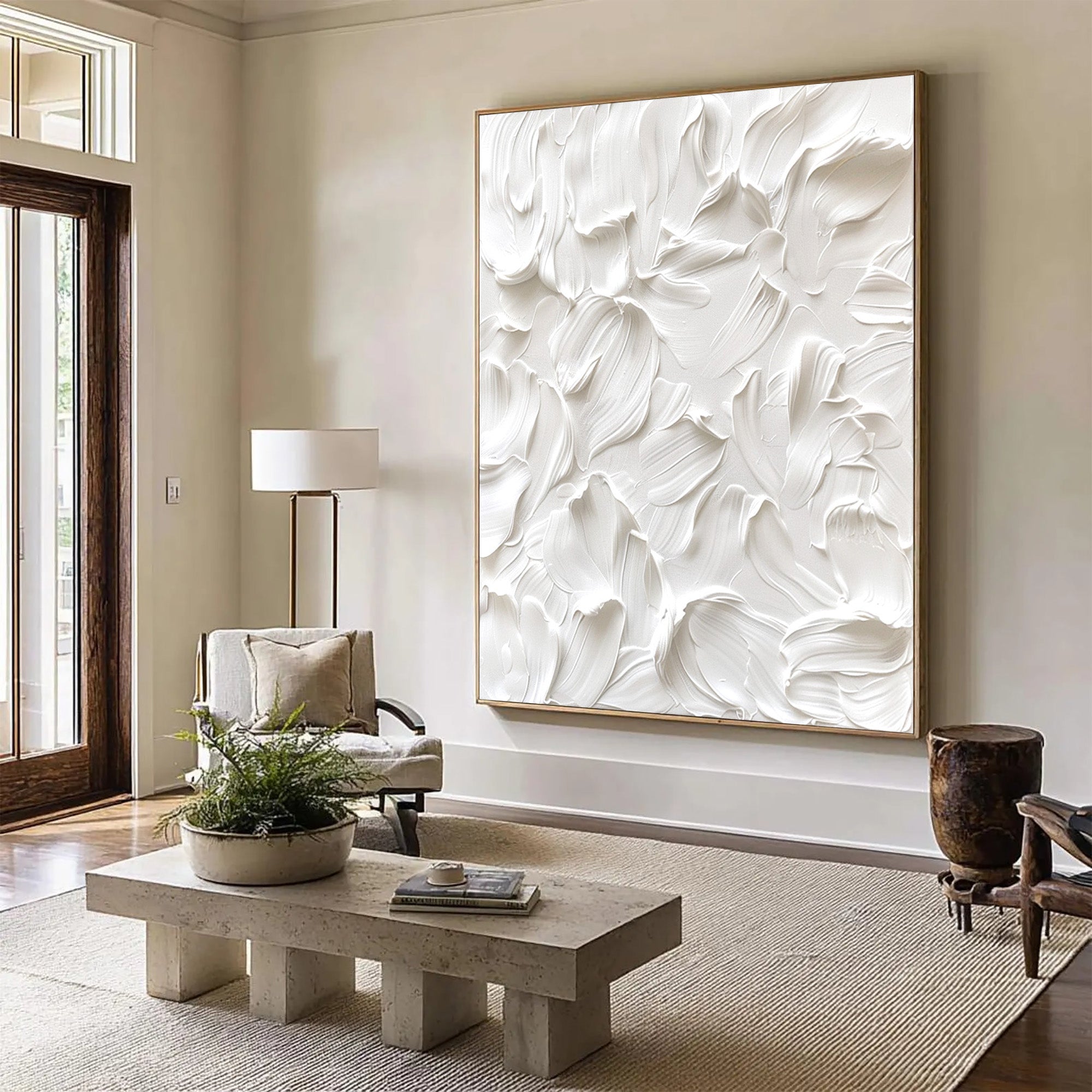 White 3D Art--#A01