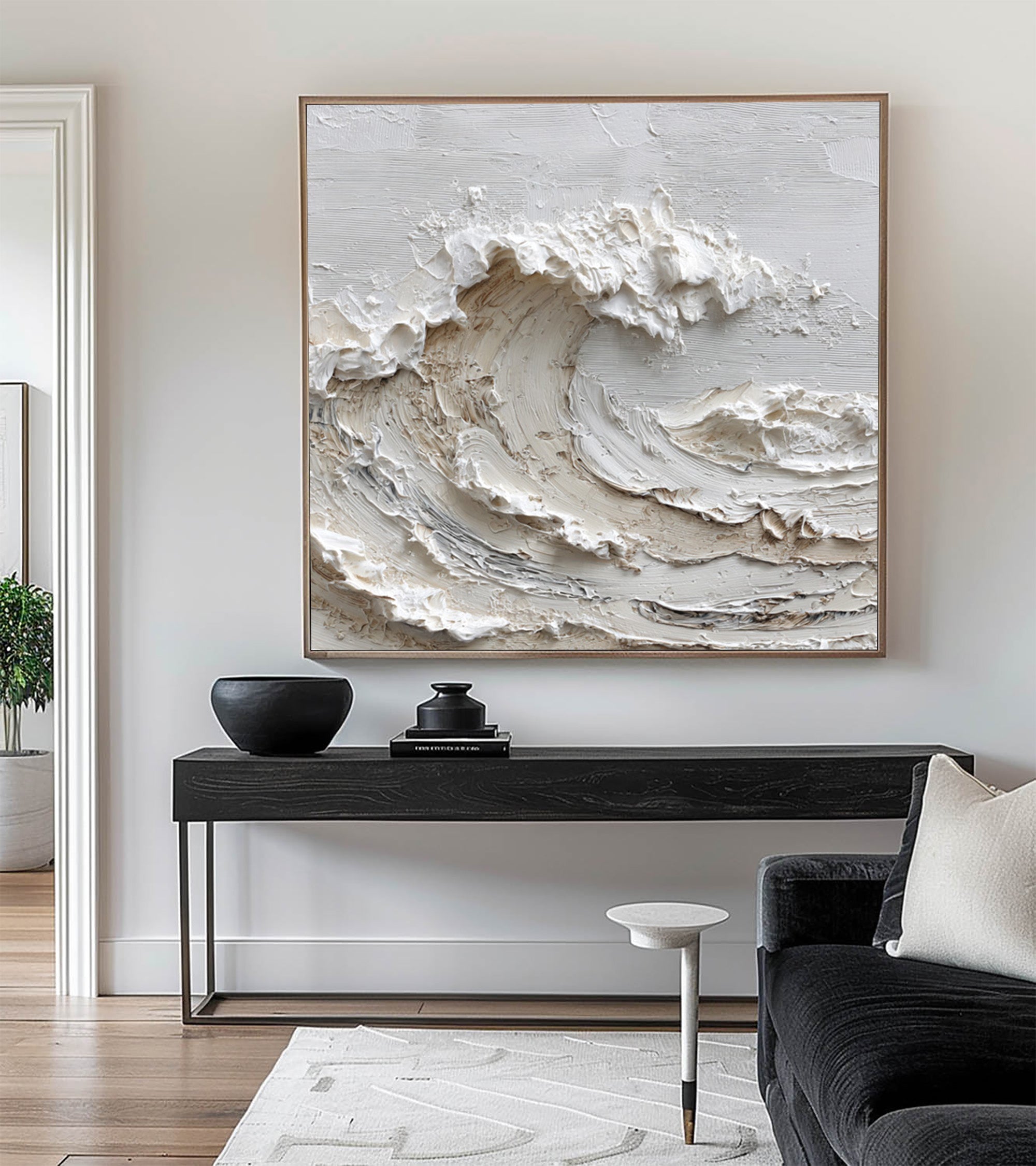 3D Ocean Waves Art