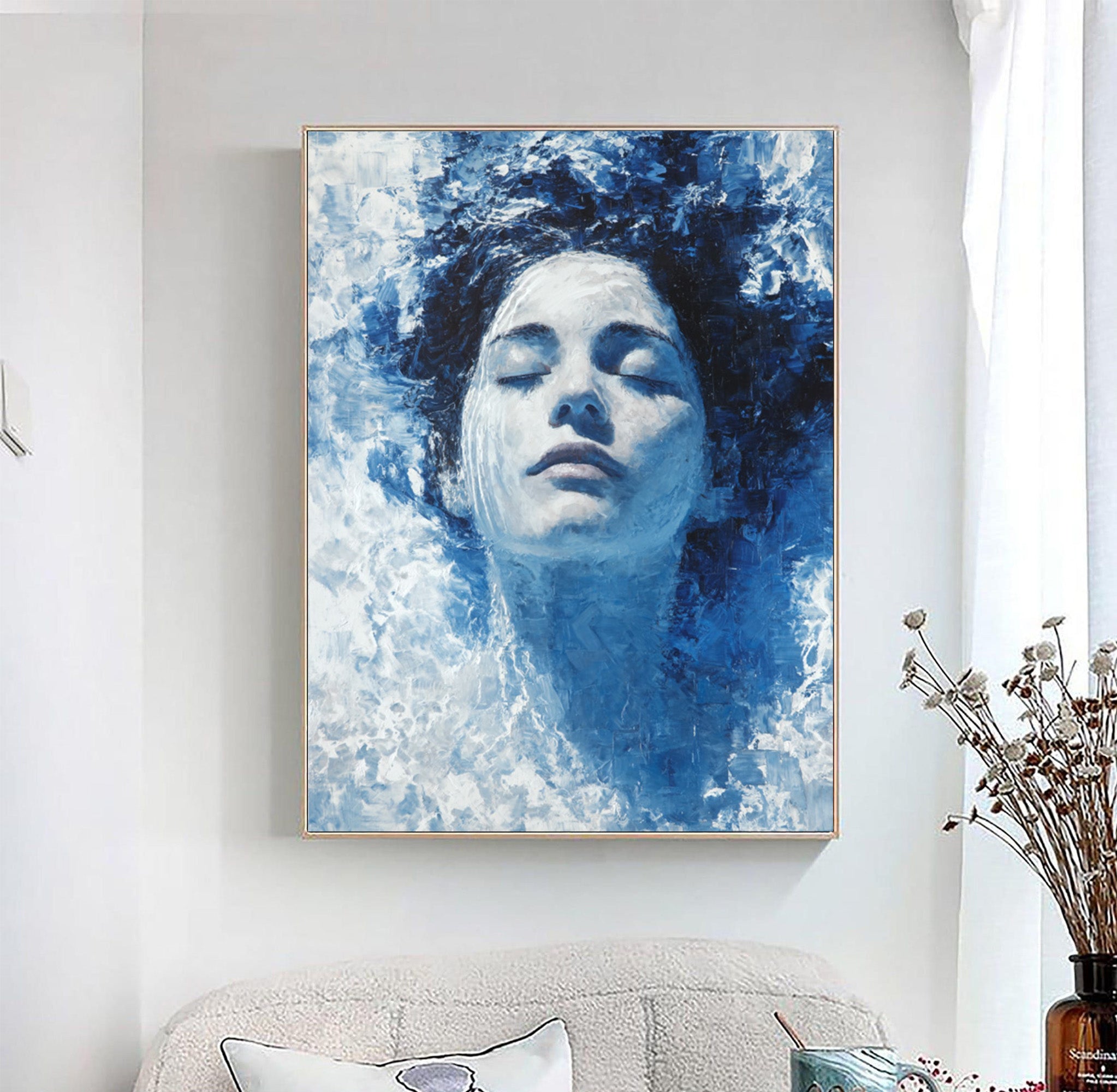 Swimming Women Art--P001