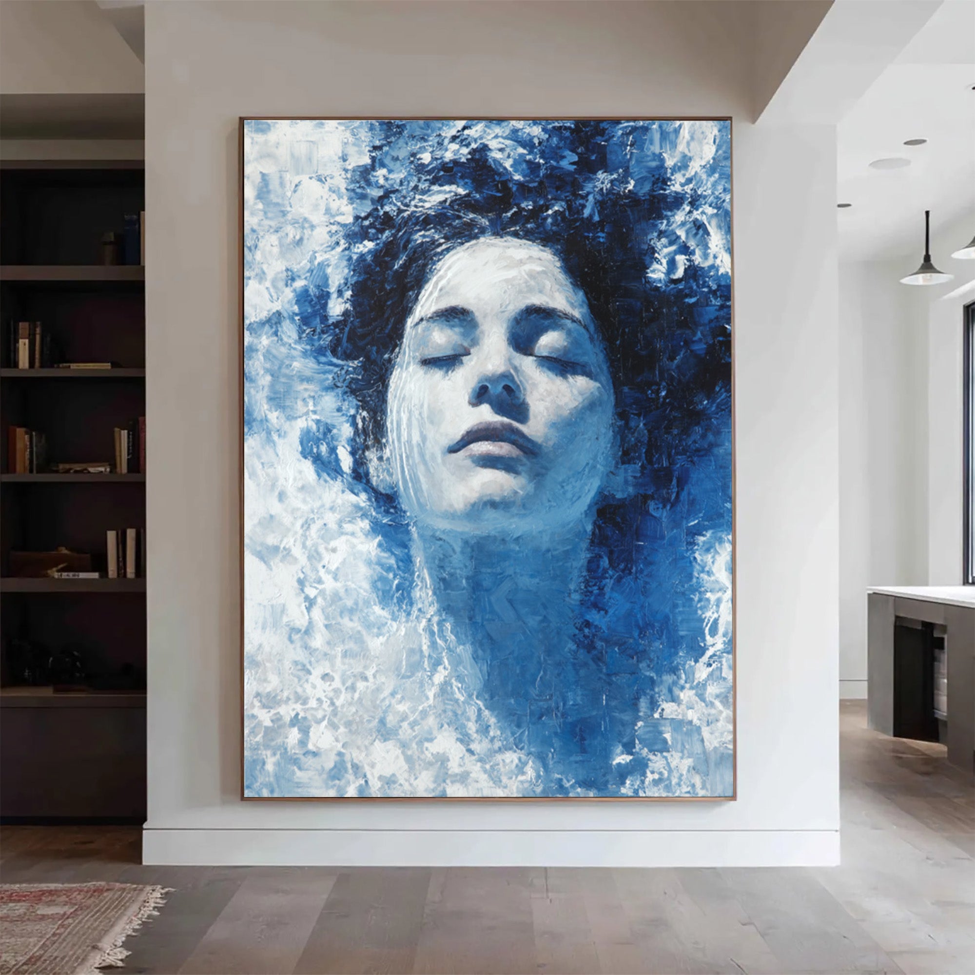 Swimming Women Art--P001