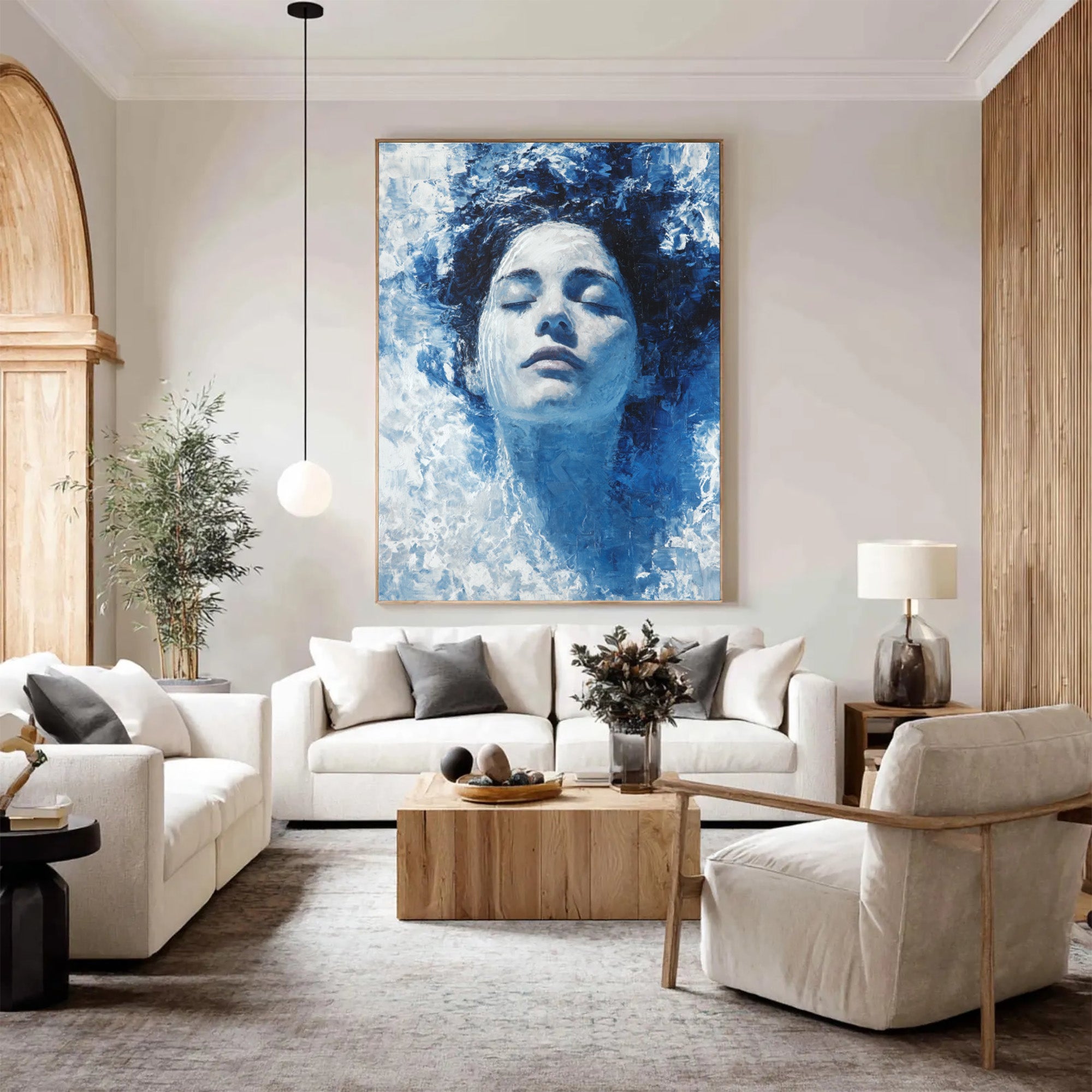 Swimming Women Art--P001