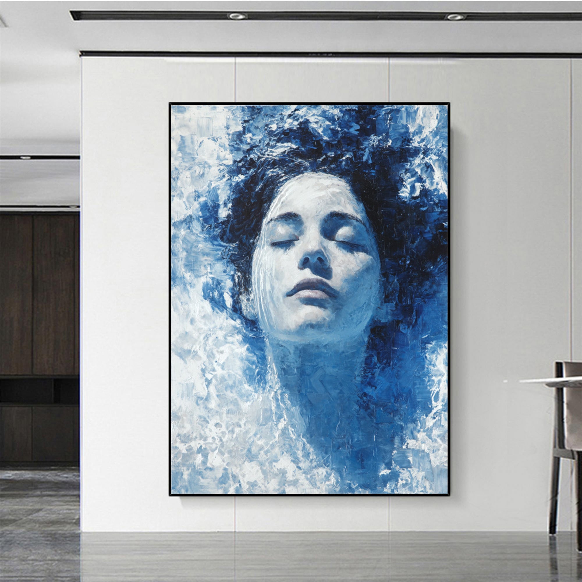 Swimming Women Art--P001