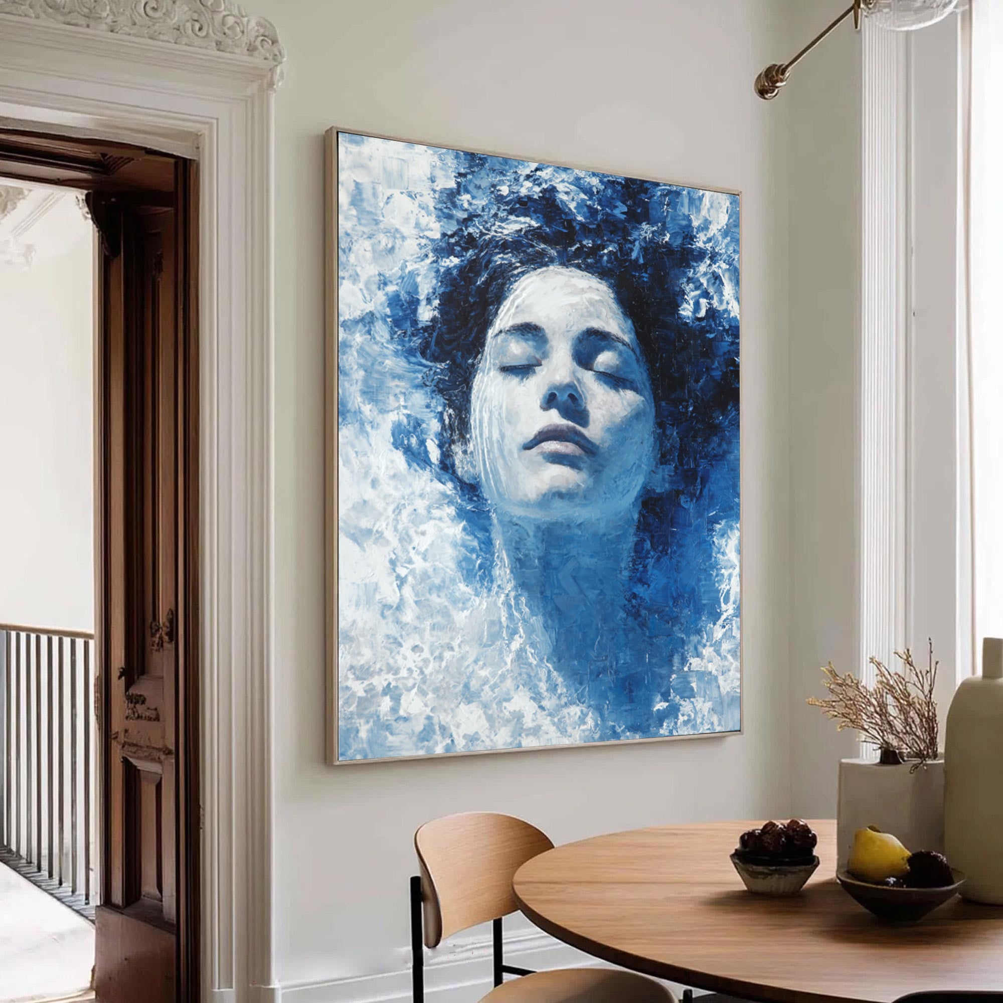 Swimming Women Art--P001