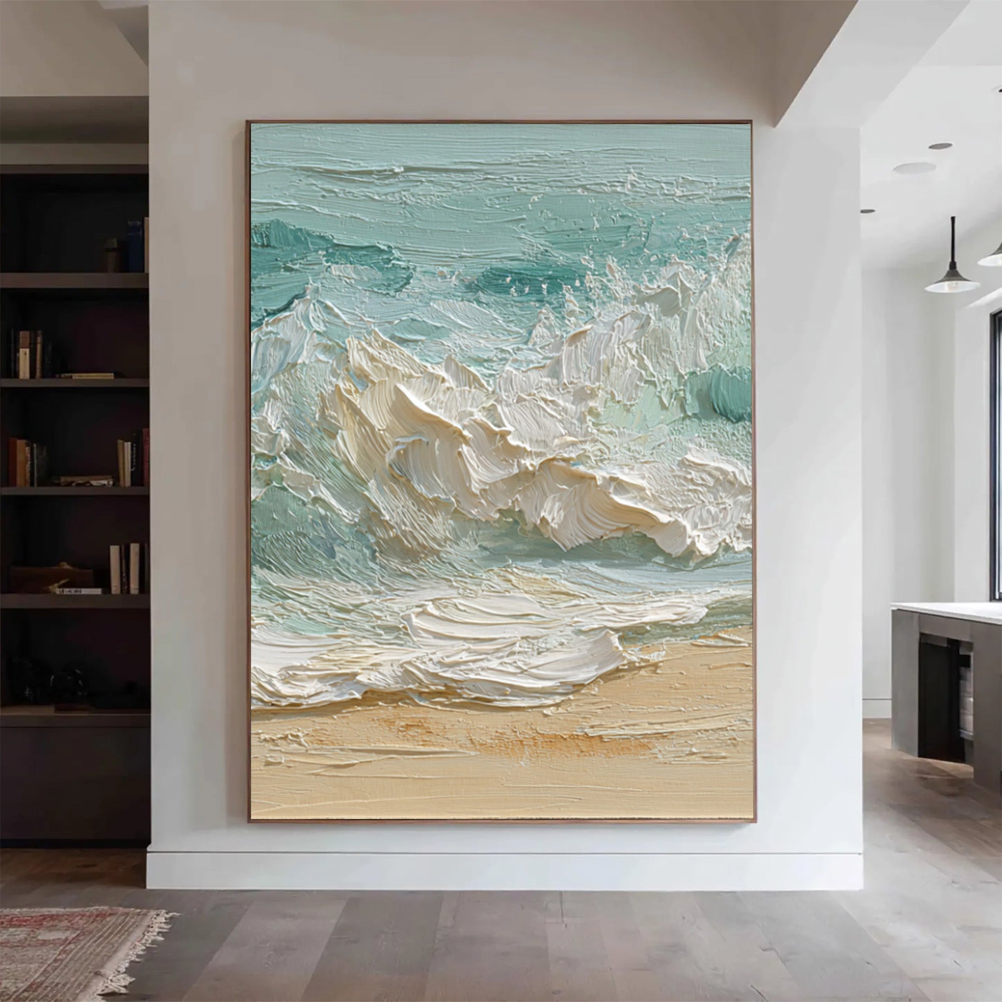 Ocean Waves Art-D001