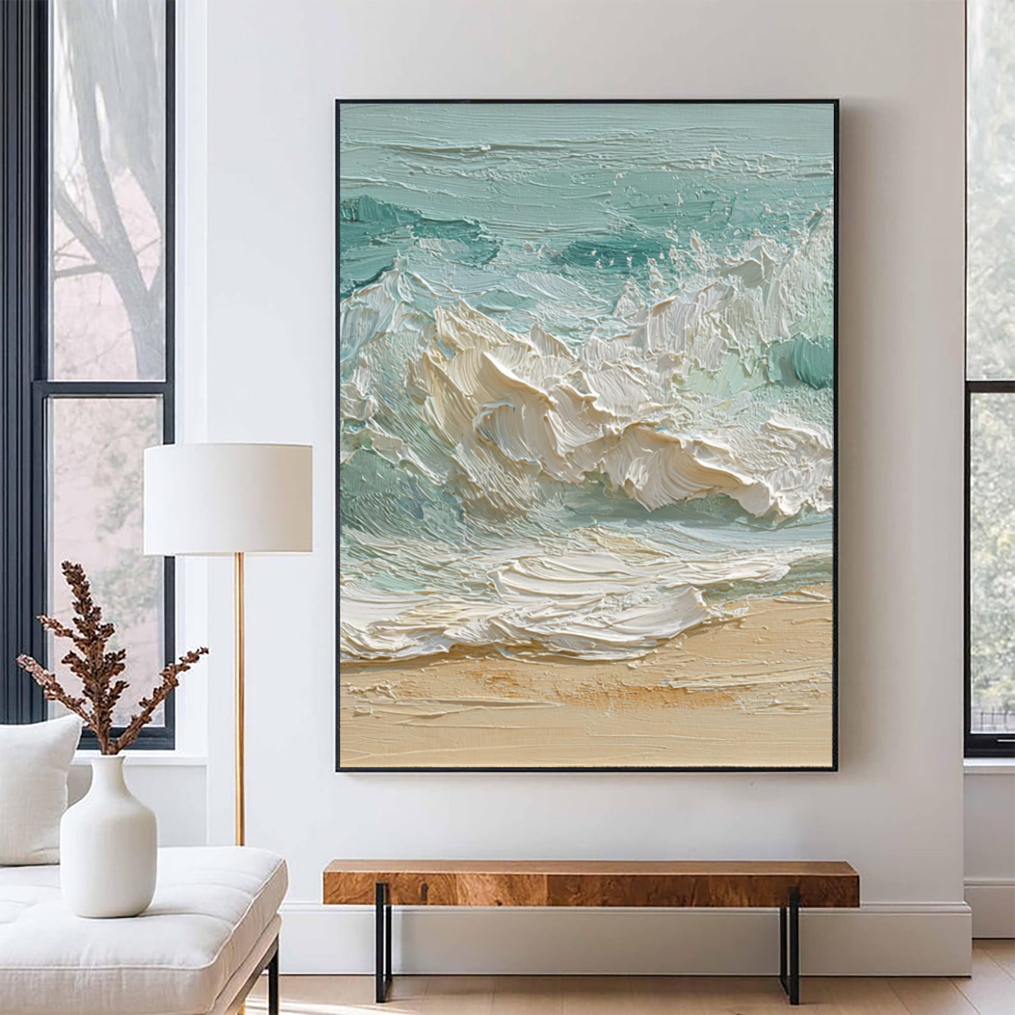 Ocean Waves Art-D001