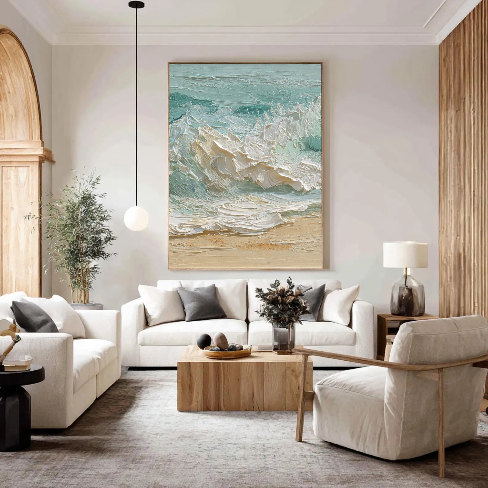 Ocean Waves Art-D001