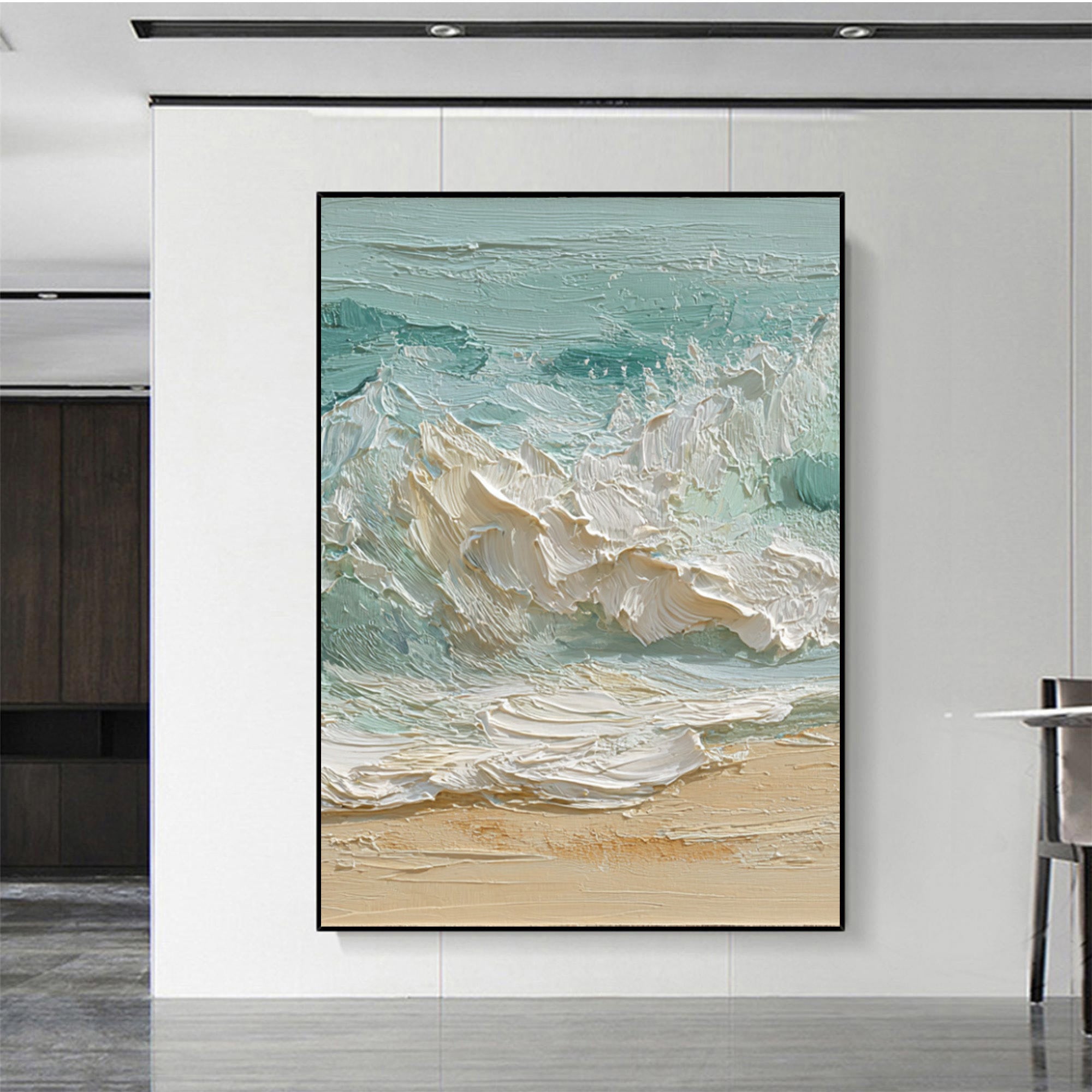 Ocean Waves Art-D001