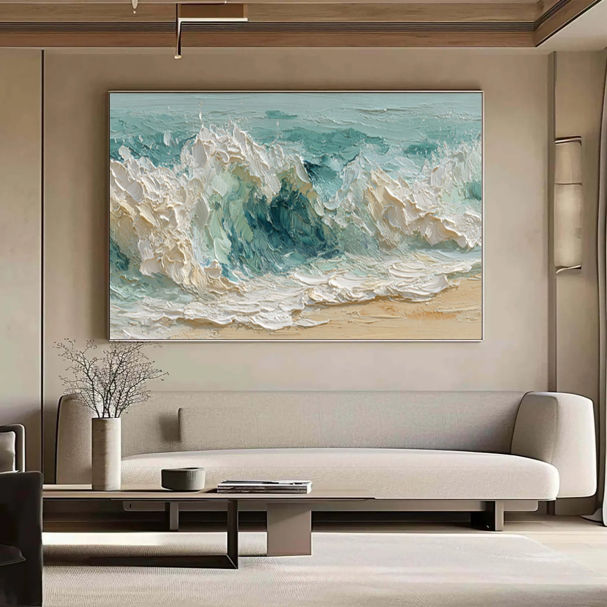 Ocean Waves Art-D002