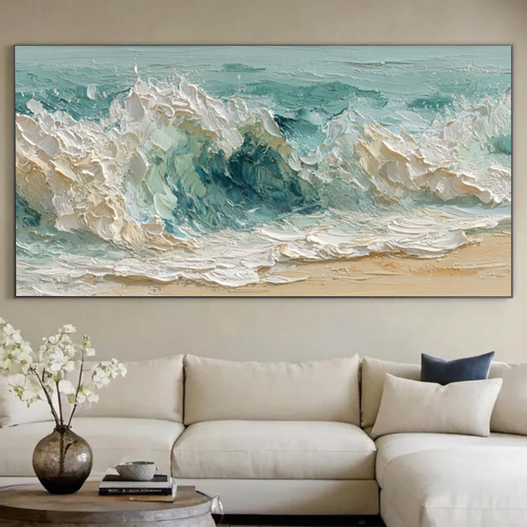 Ocean Waves Art-D002