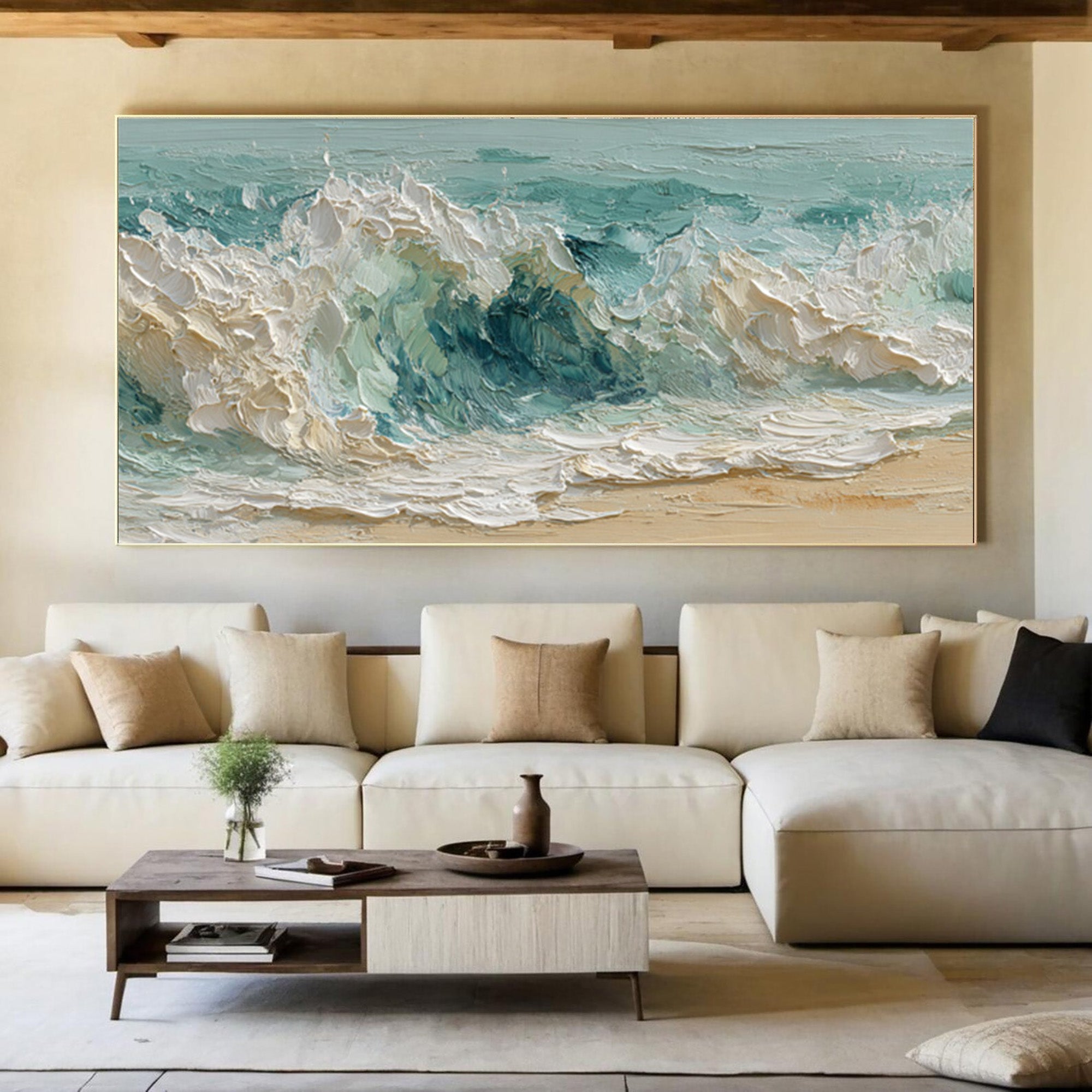Ocean Waves Art-D002