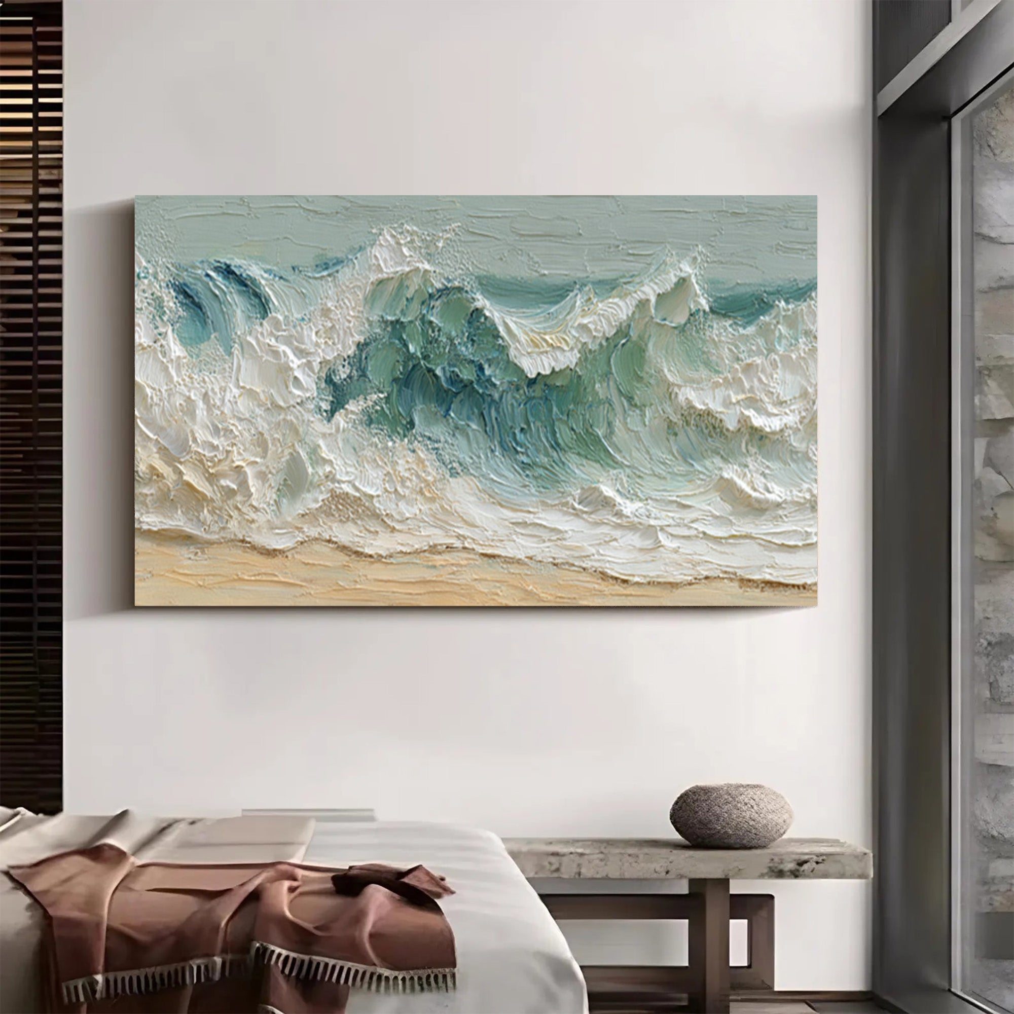 Ocean Waves Art-D003