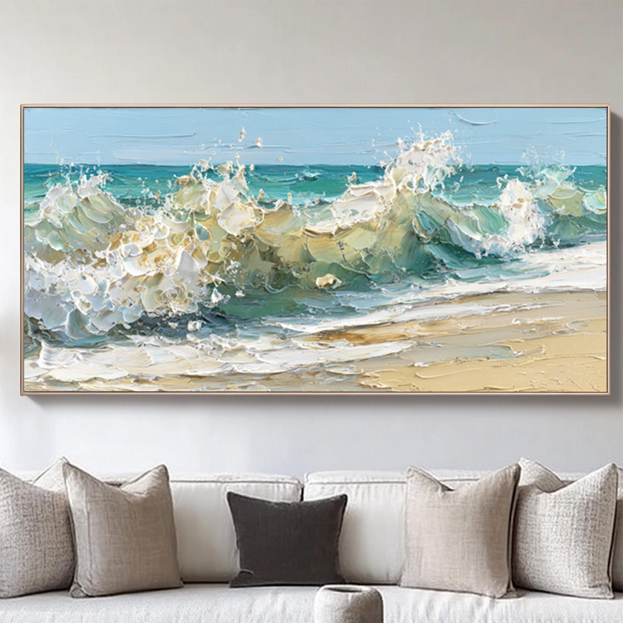 Ocean Waves Art-D004