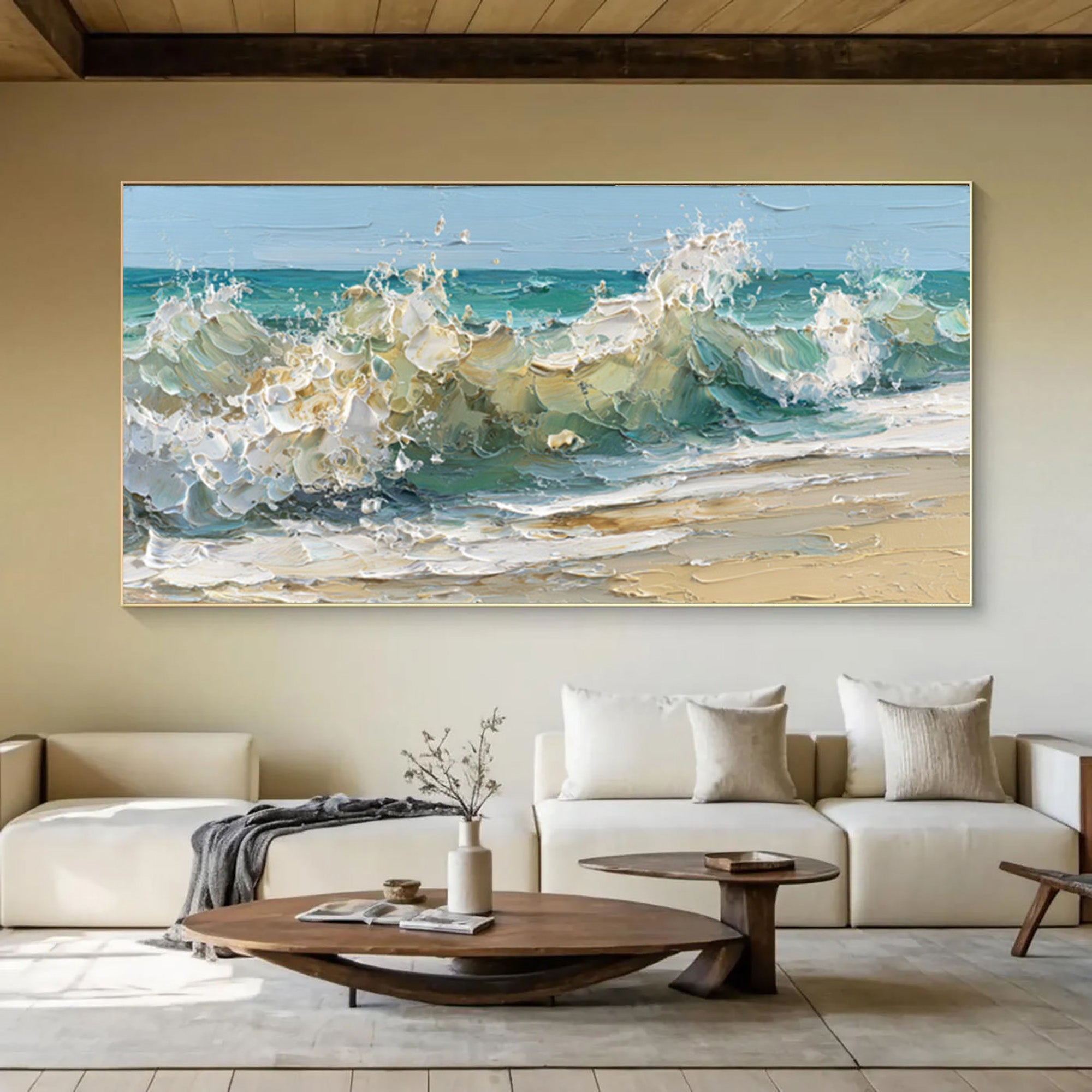 Ocean Waves Art-D004