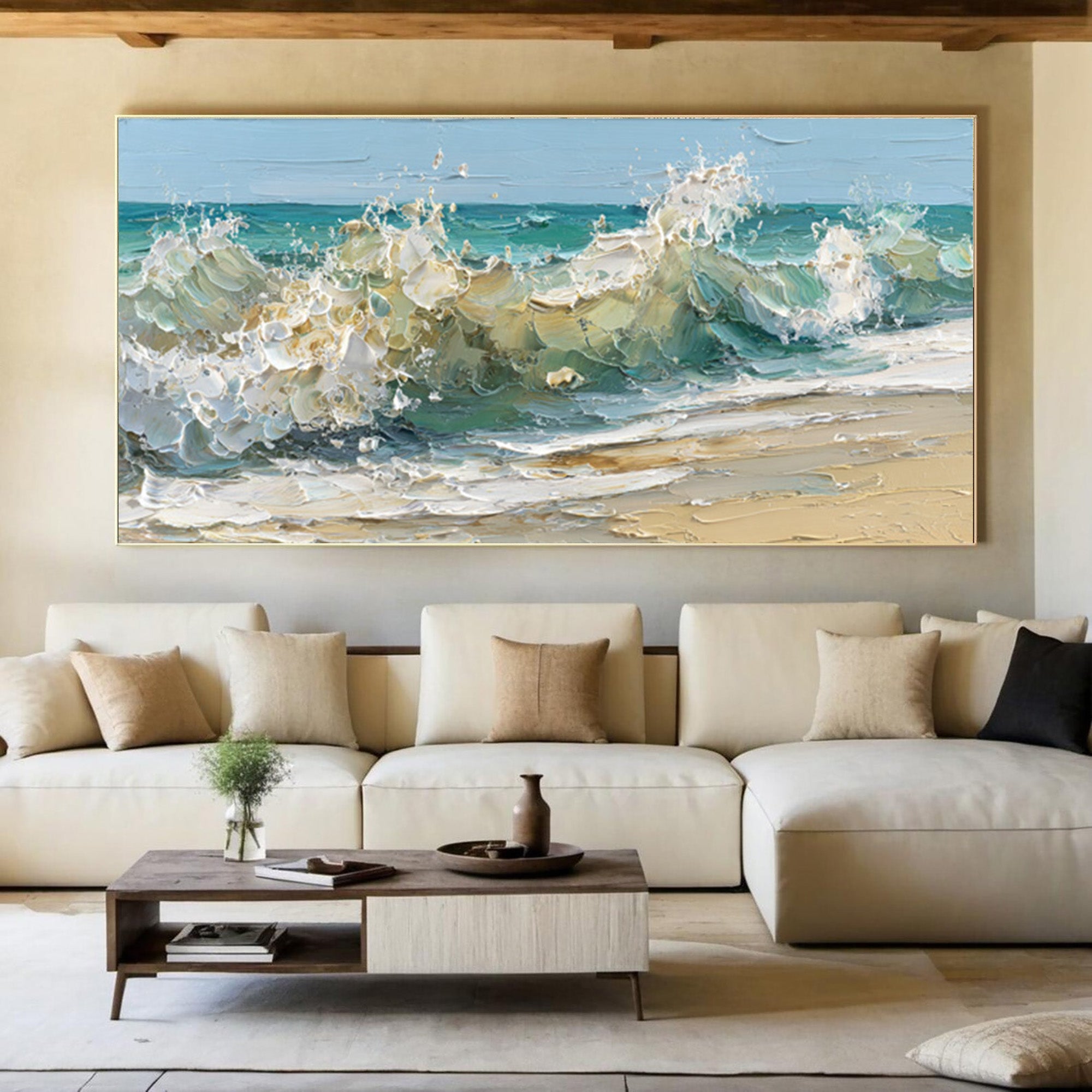 Ocean Waves Art-D004