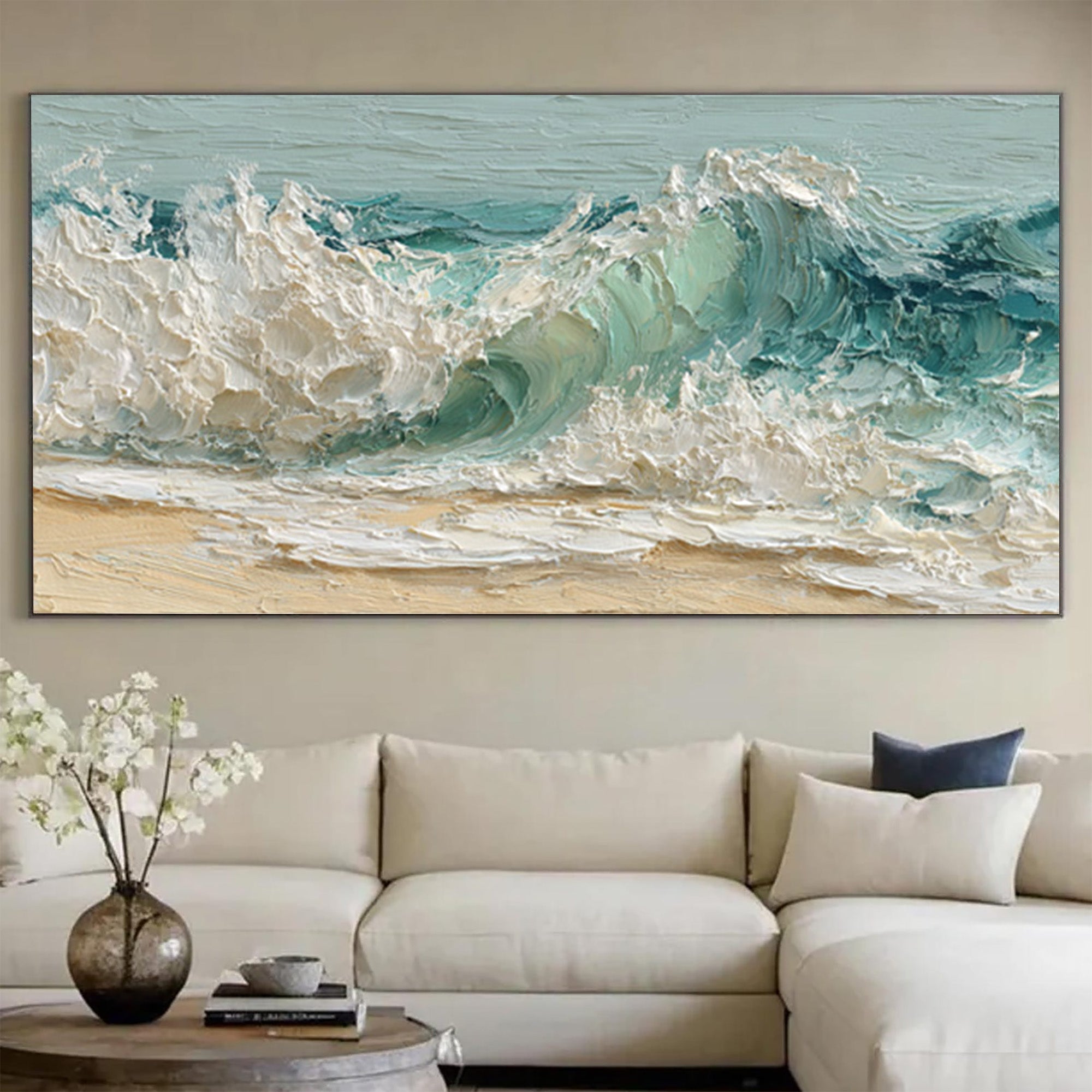 Ocean Waves Art-D005