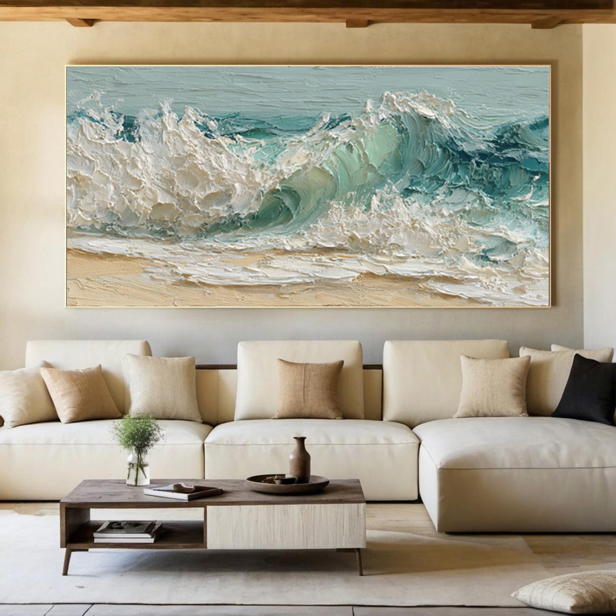 Ocean Waves Art-D005