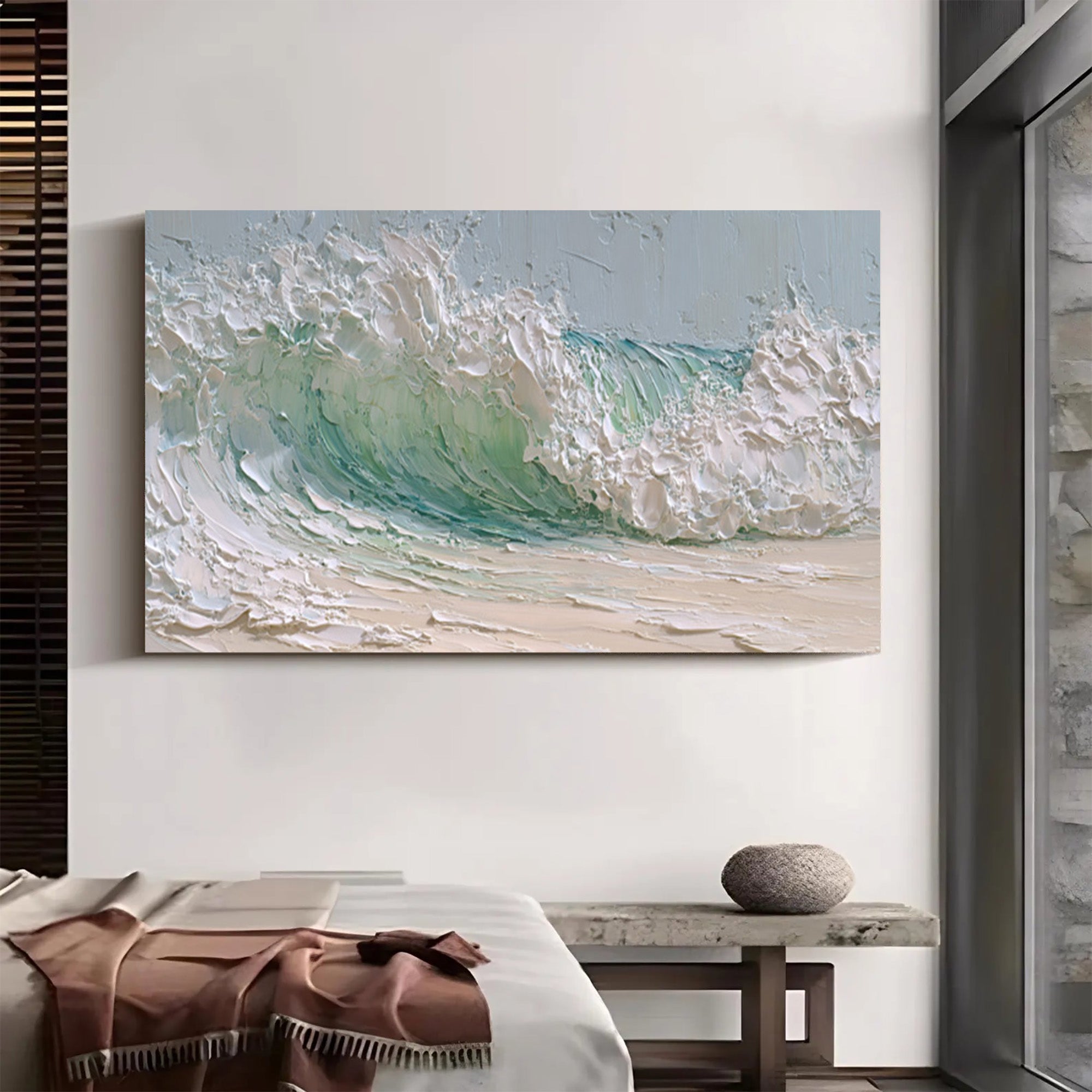 Ocean Waves Art-D006