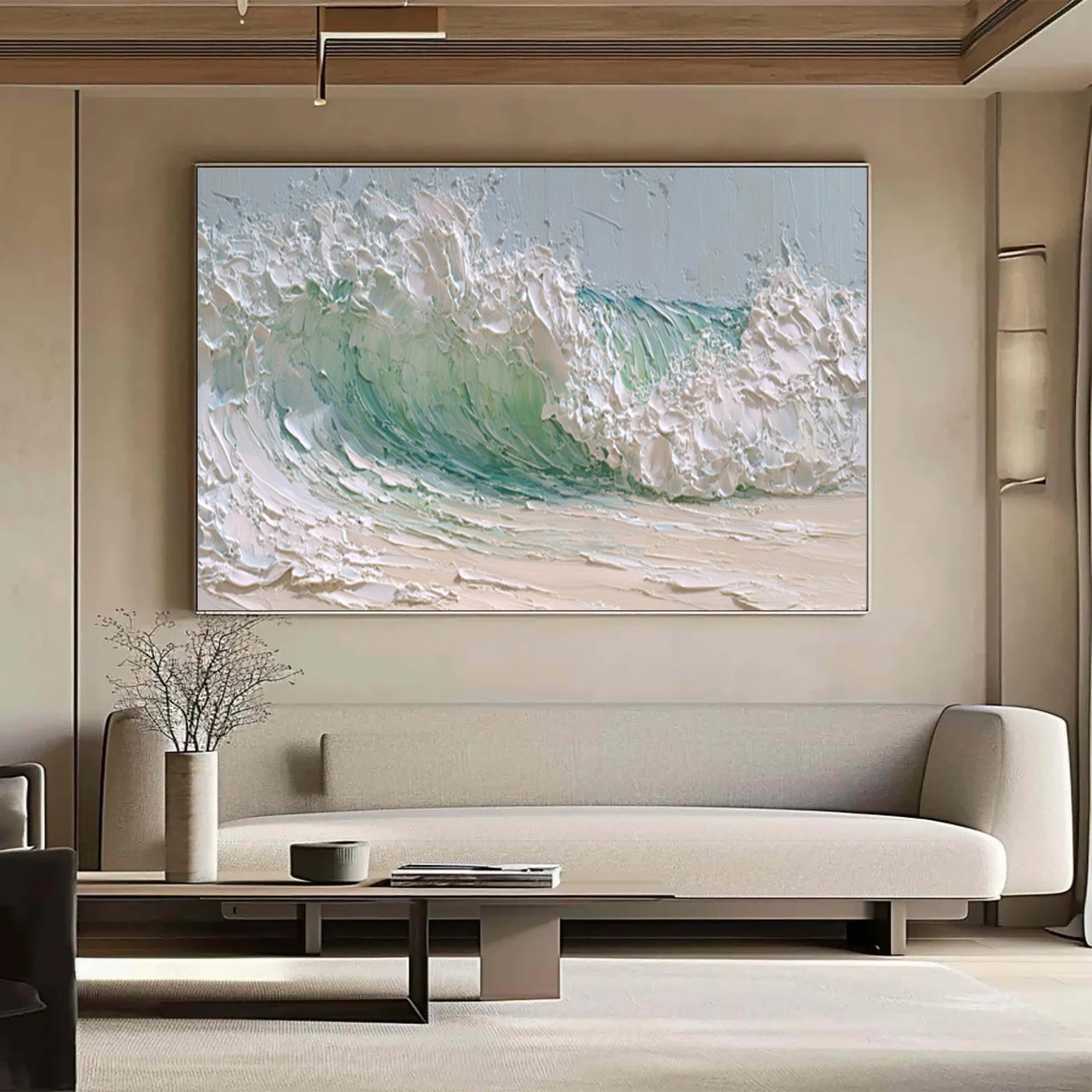 Ocean Waves Art-D006