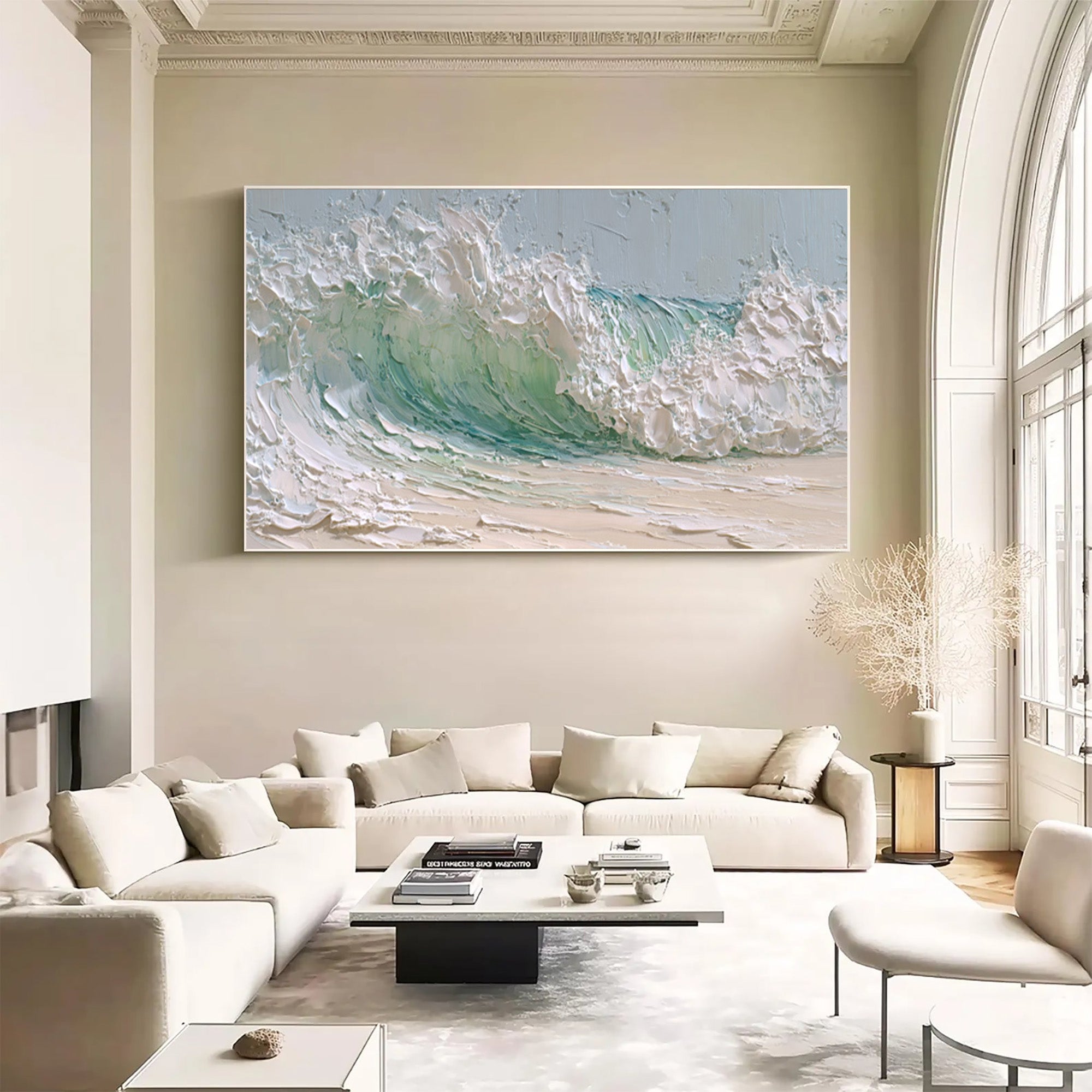 Ocean Waves Art-D006
