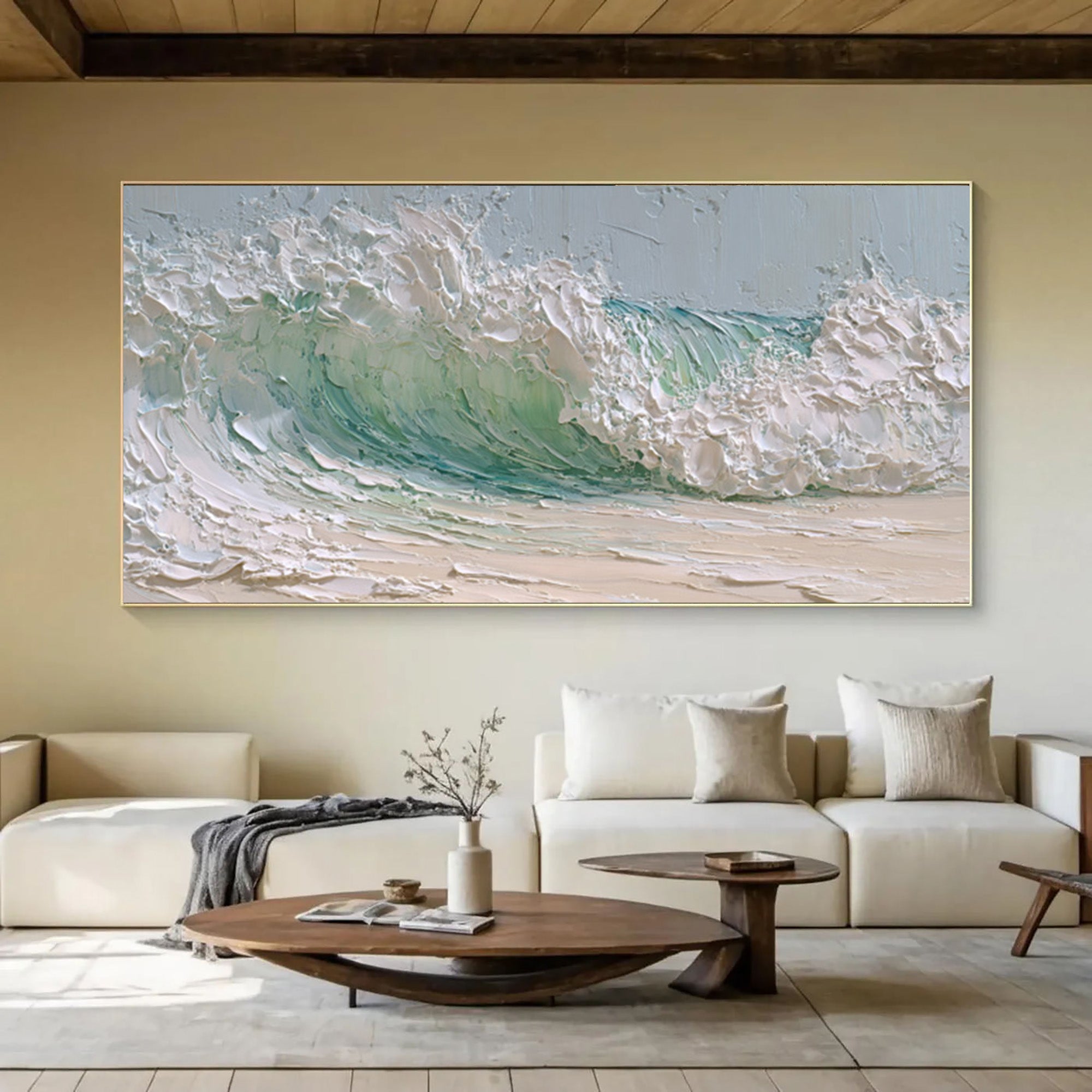 Ocean Waves Art-D006