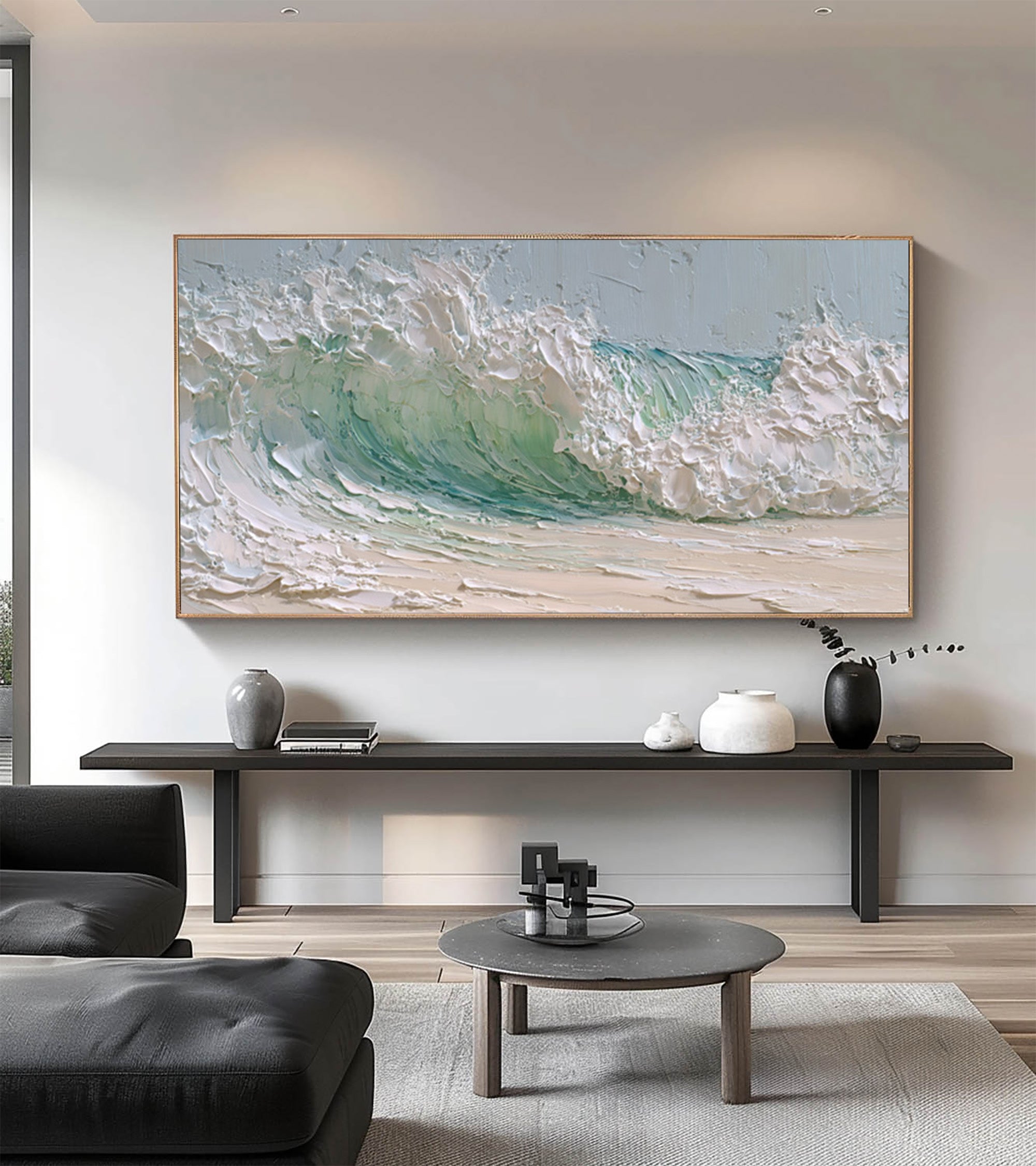 Ocean Waves Art-D006