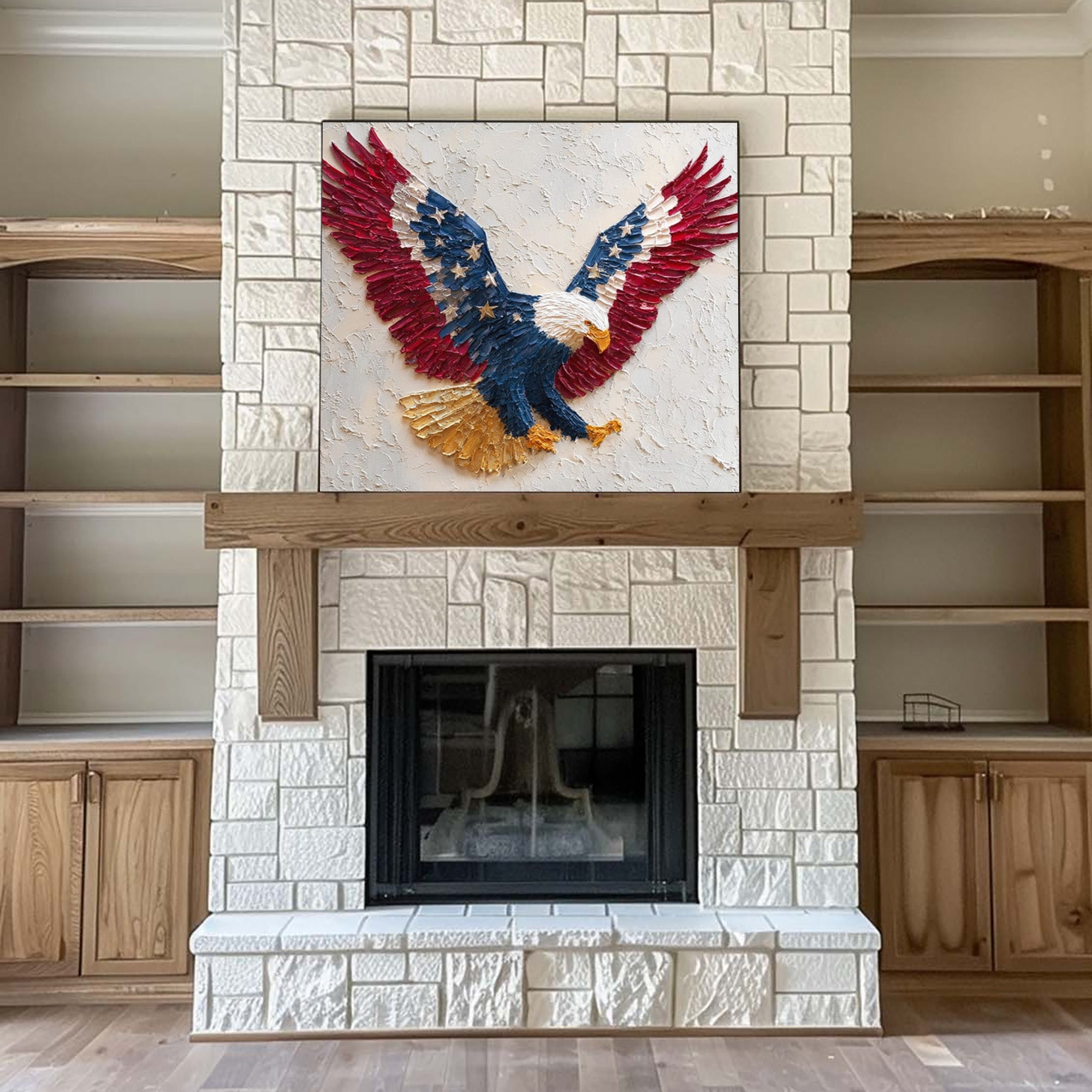 Eagle Oil Painting--#G05