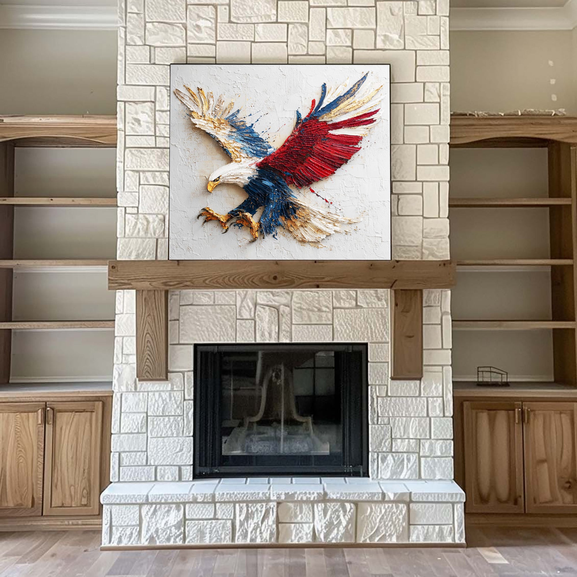 Eagle Oil Painting--#G06