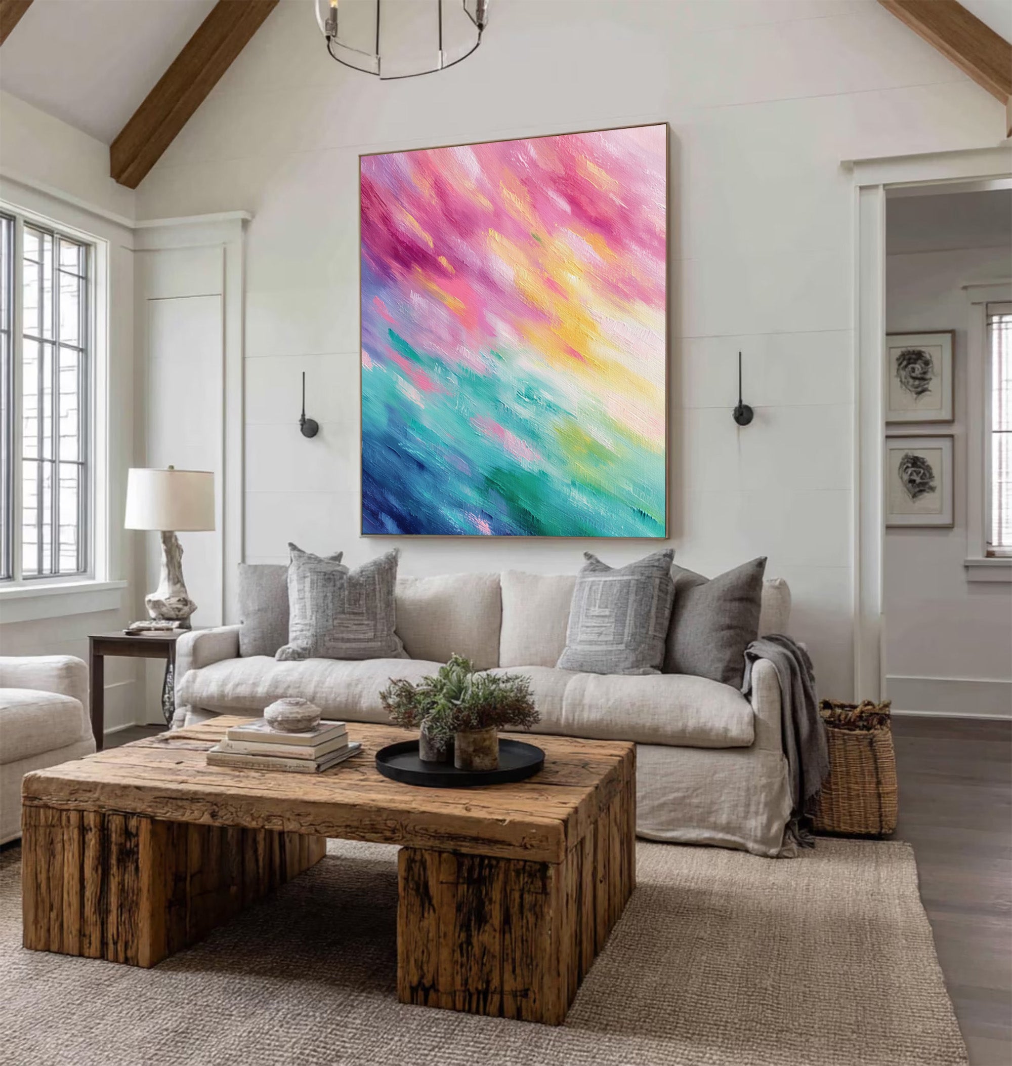 Colorful Abstract Art--TG06