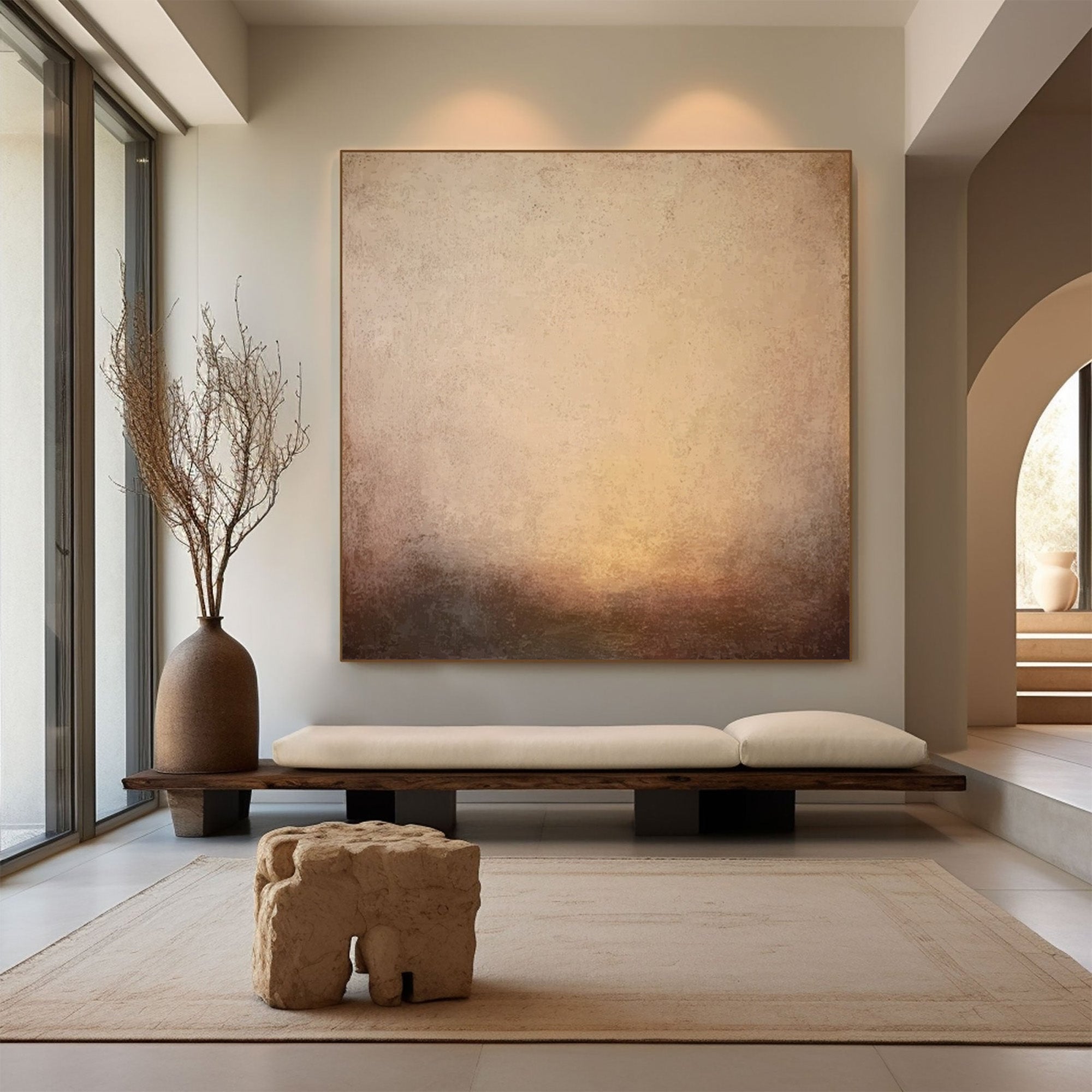 Beige Wabi Sabi--D002