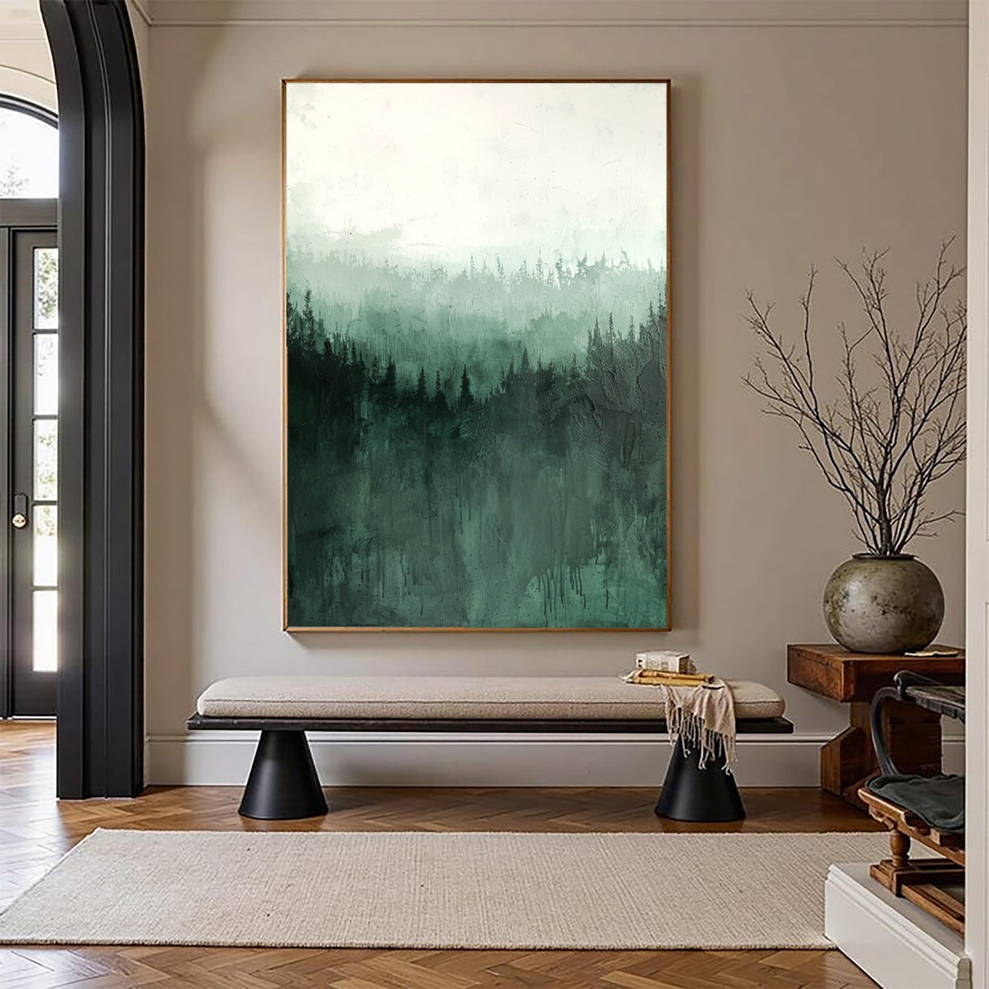 Green Forest Art--#E01