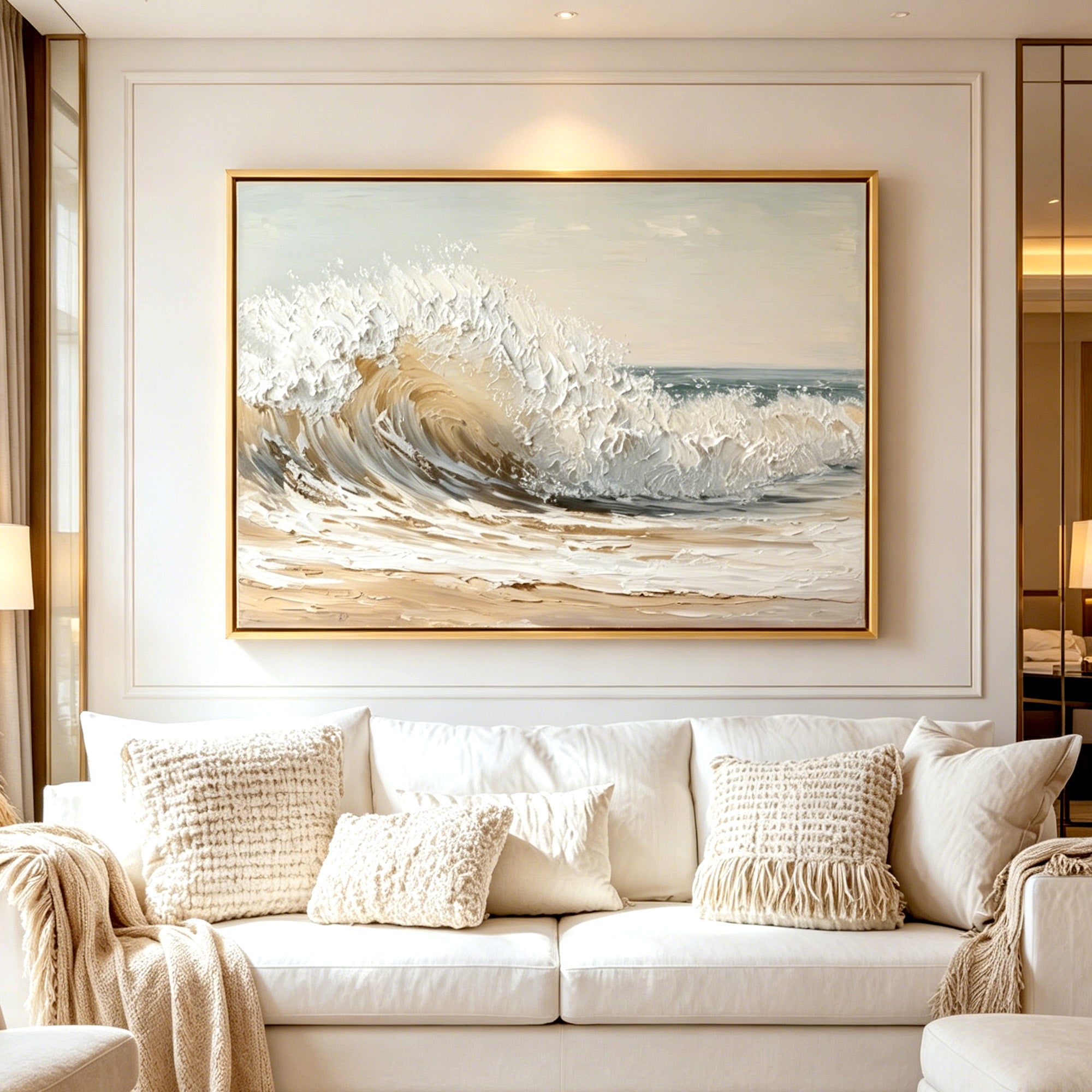 Ocean Waves Art-D008
