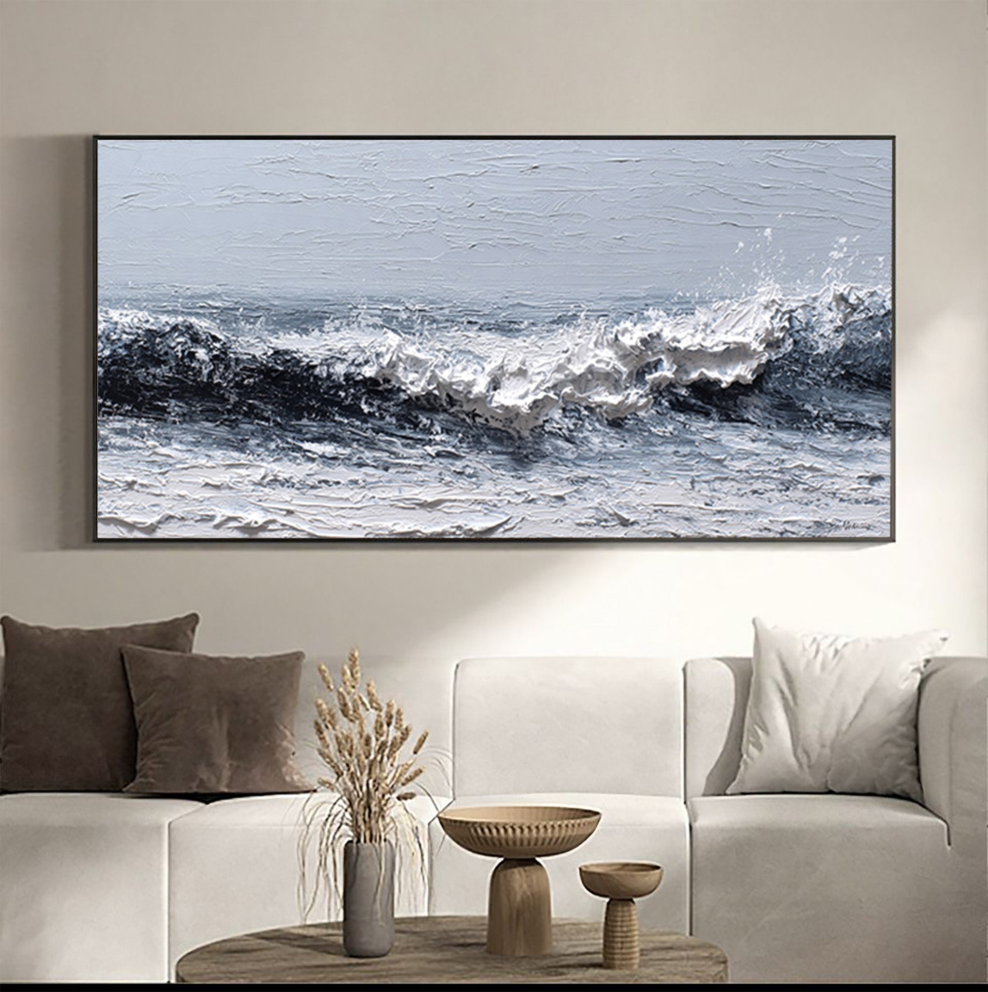 Ocean Waves Art-D009
