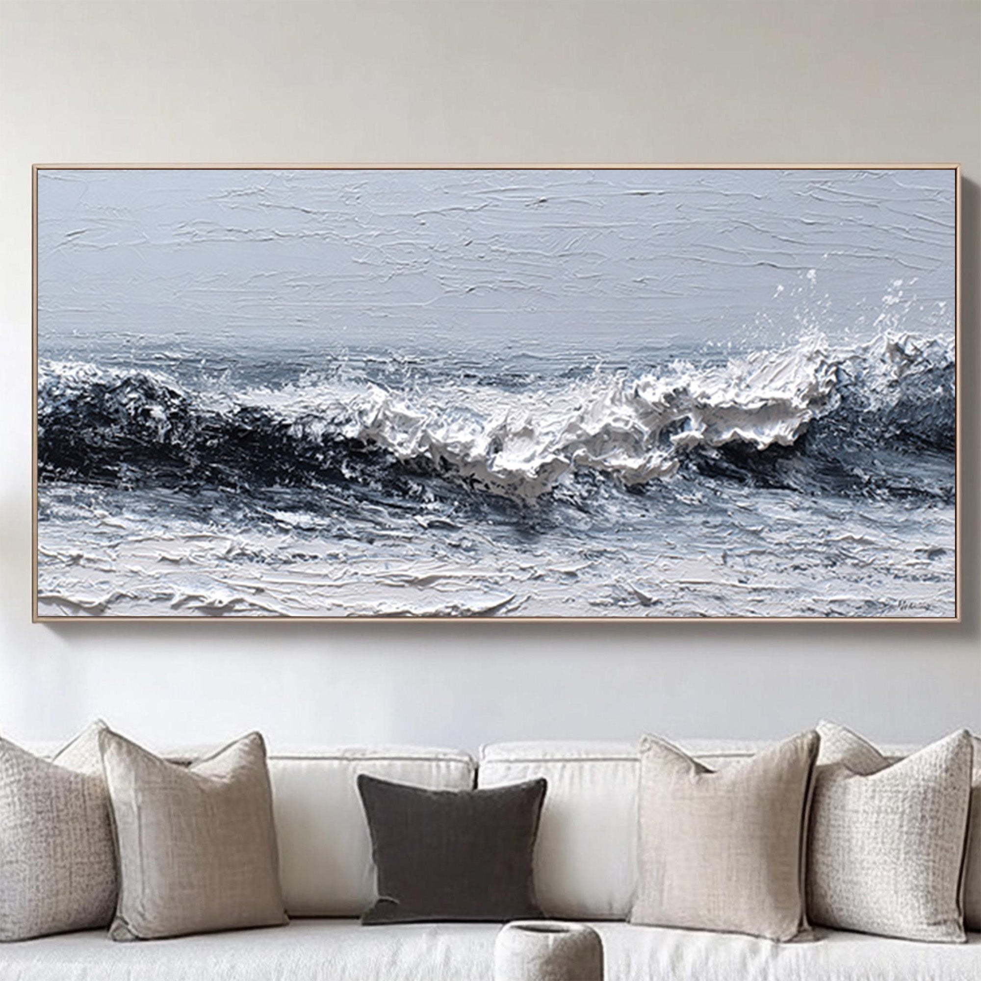 Ocean Waves Art-D009