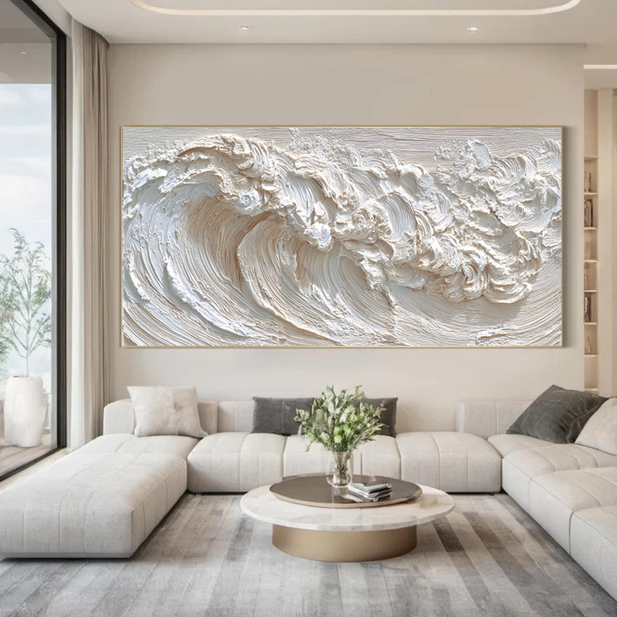 Ocean Waves Art-D011