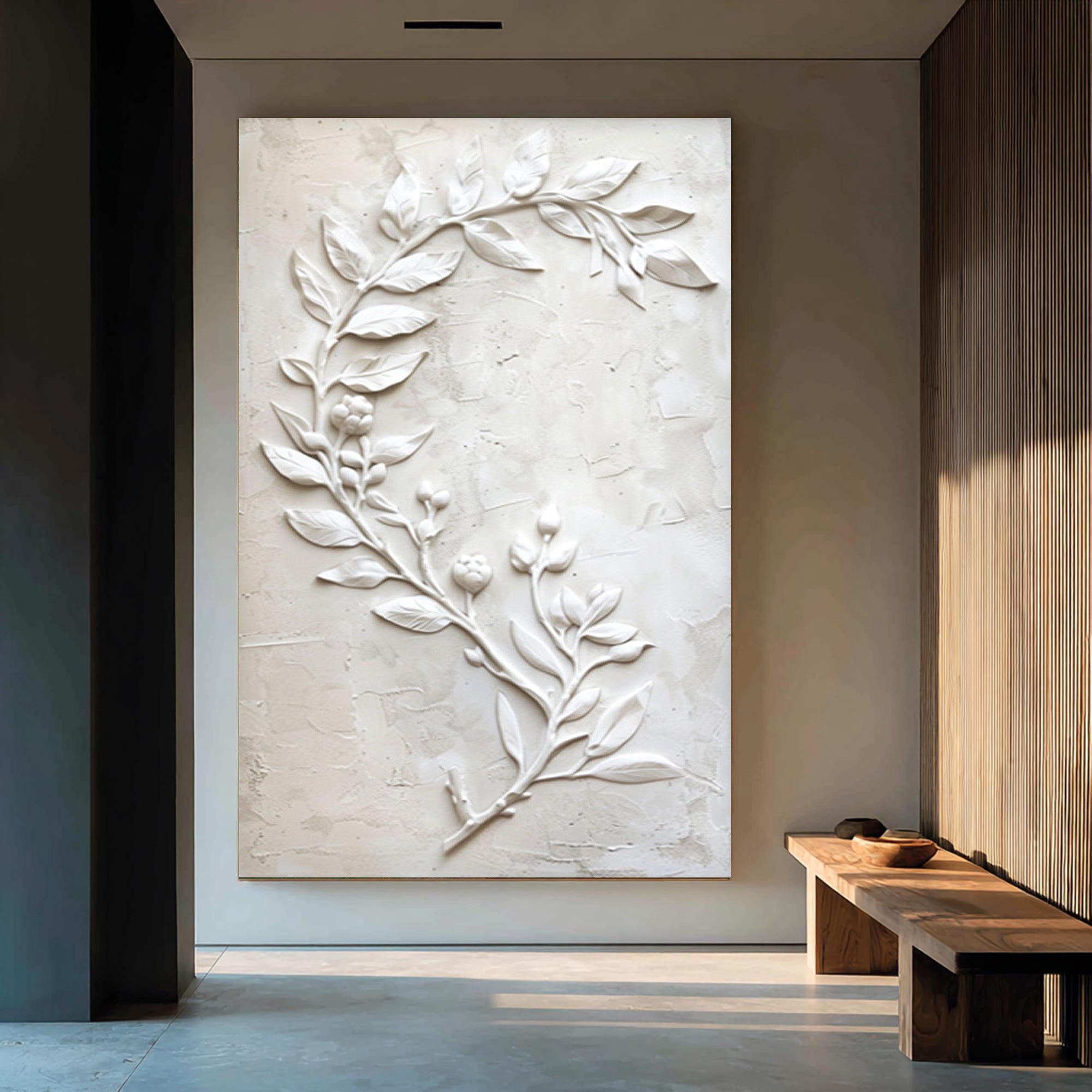 Leaf Canvas Art--#F001