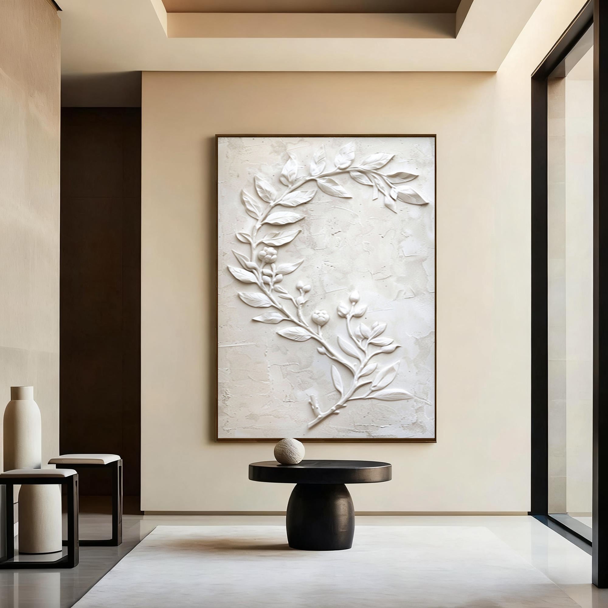 Leaf Canvas Art--#F001
