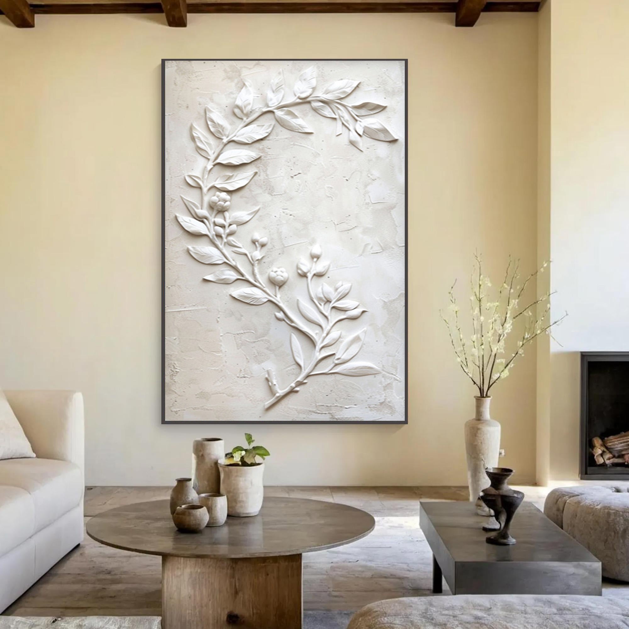 Leaf Canvas Art--#F001