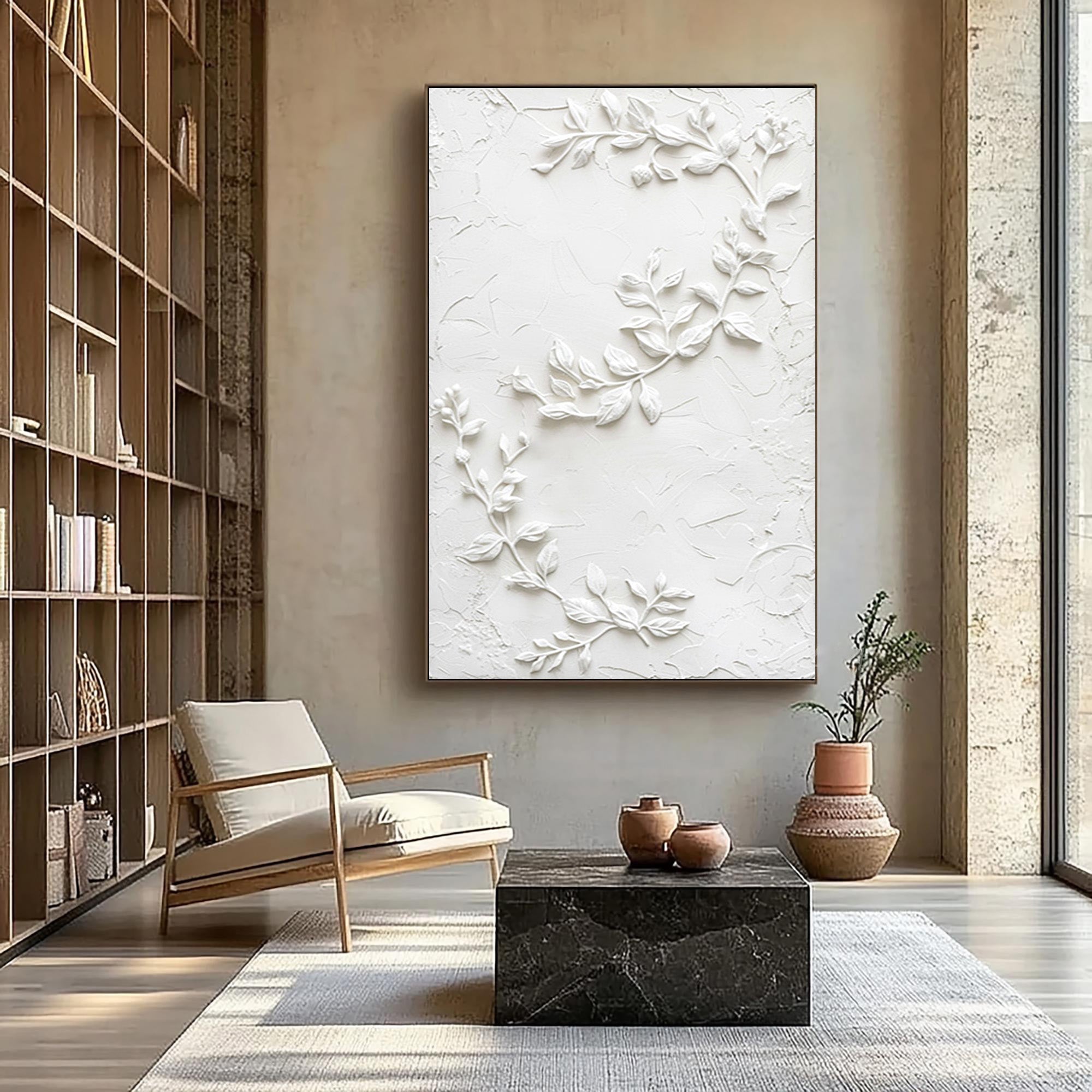 Leaf Canvas Art--#F002